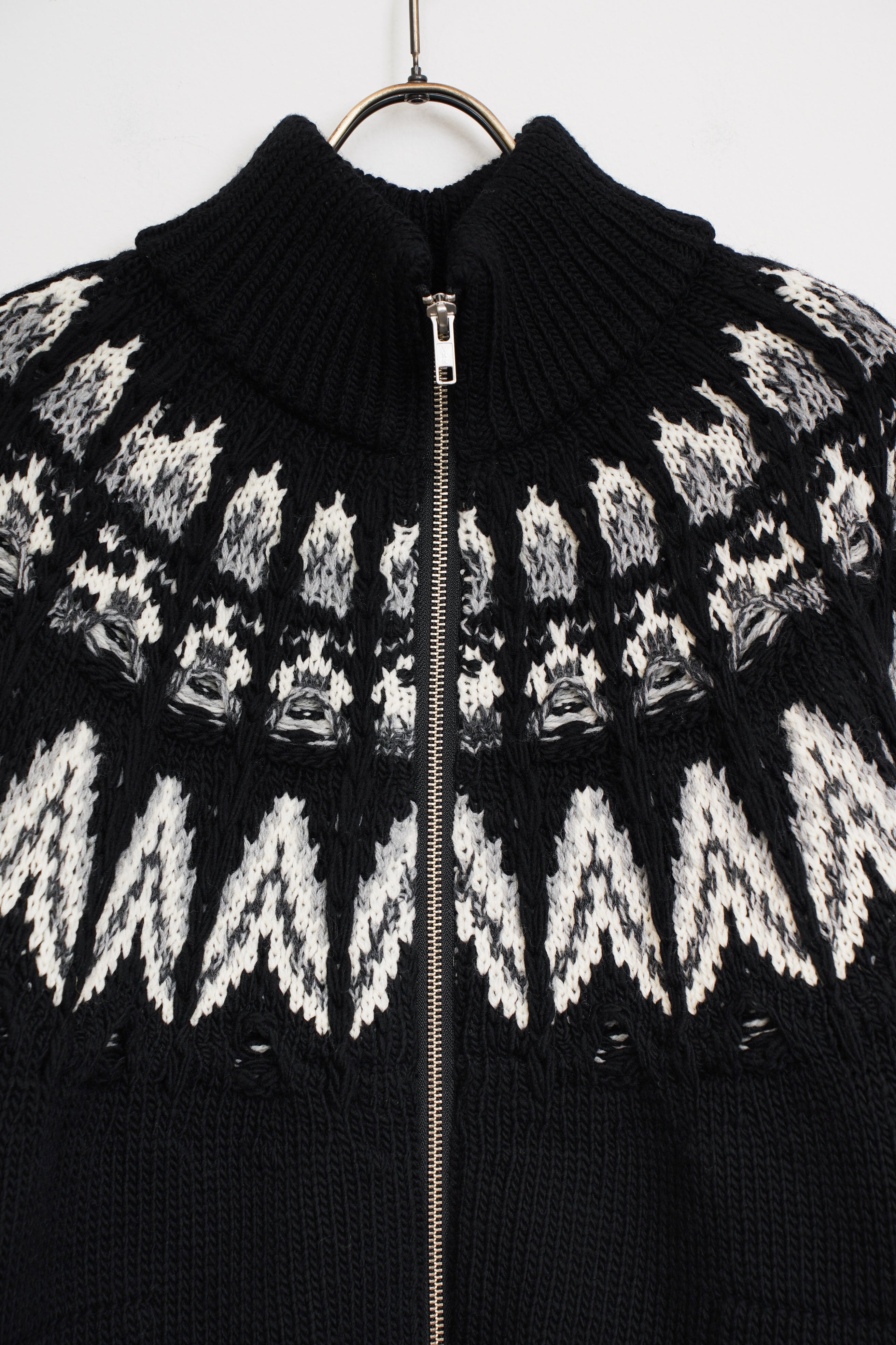 【COOHEM〈womens〉】KOUHEN NORDIC KNIT BLOUSON_251011008067