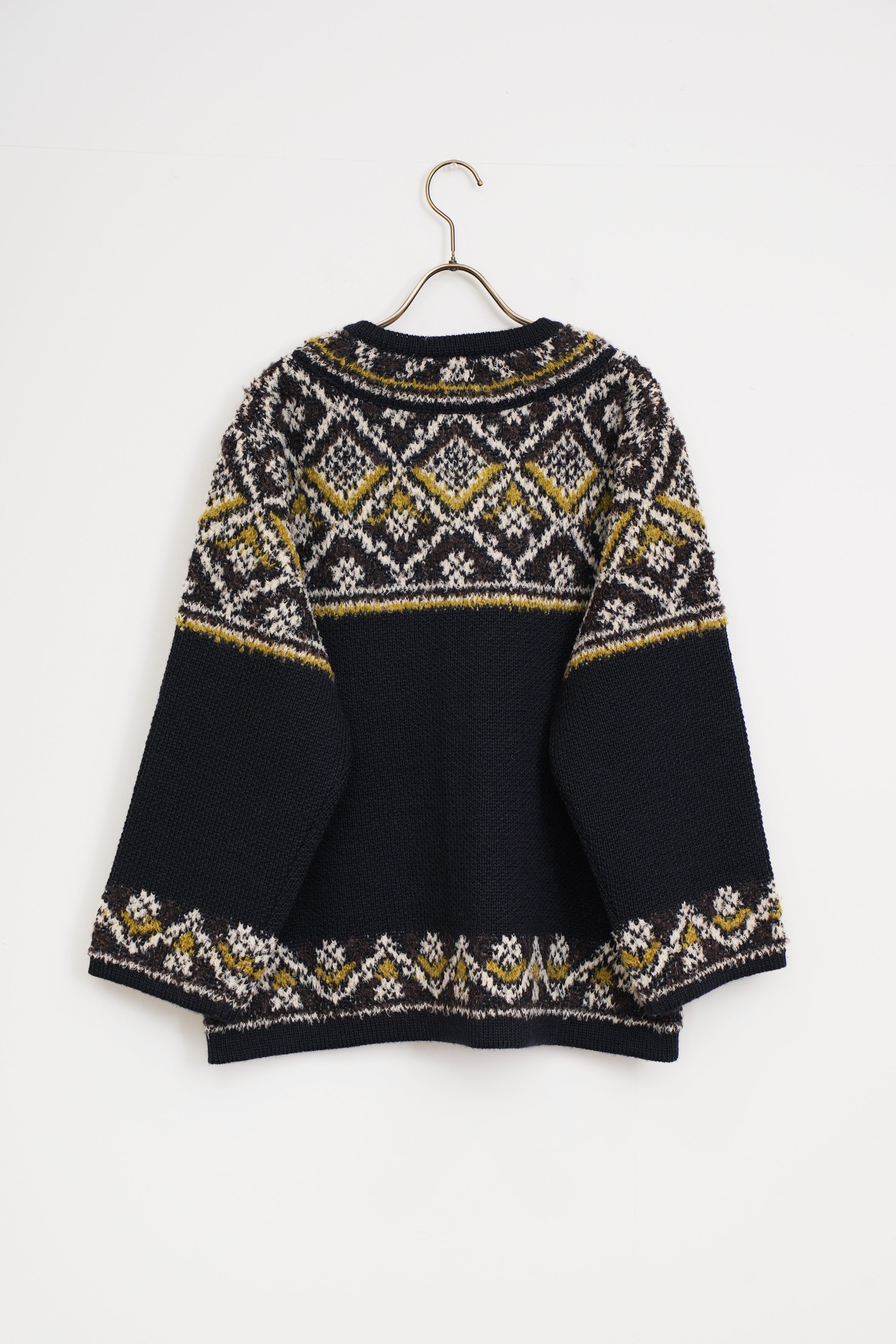 【COOHEM〈womens〉】NORWEGIAN KNIT CARDIGAN_251011008071