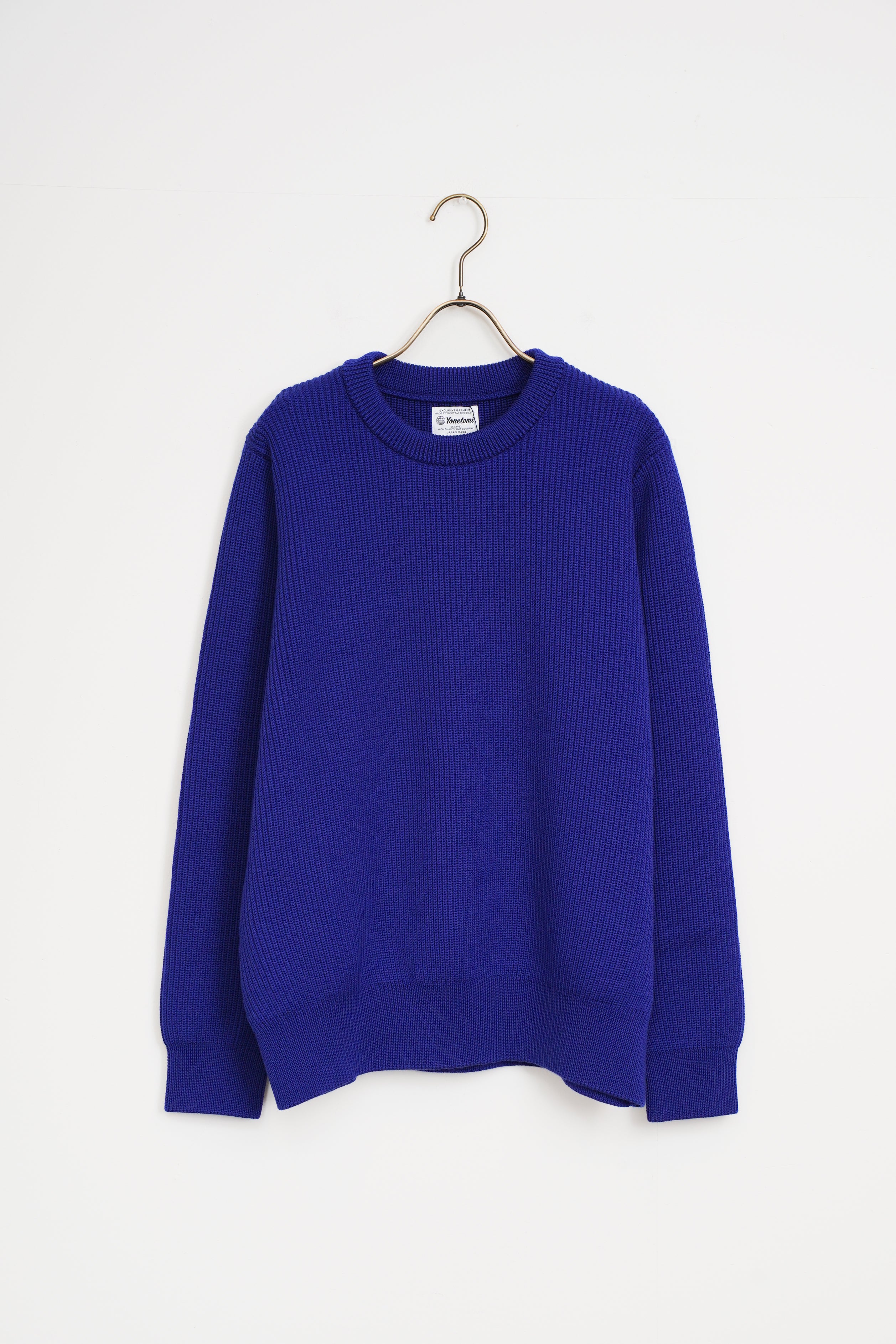 【Yonetomi〈unisex〉】EX FINE WOOL RIB KNIT P/O_251011008077