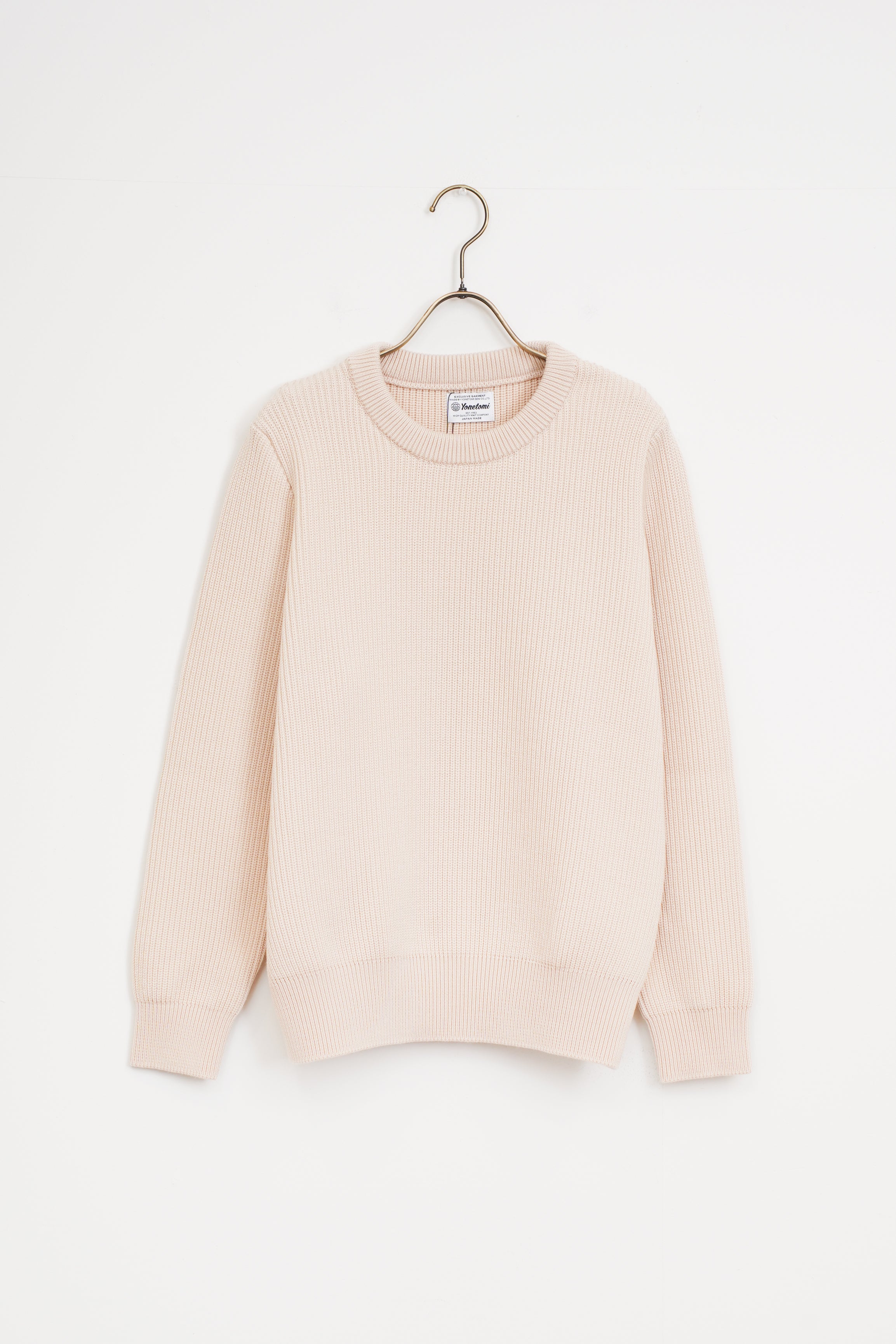【Yonetomi〈unisex〉】EX FINE WOOL RIB KNIT P/O_251011008077