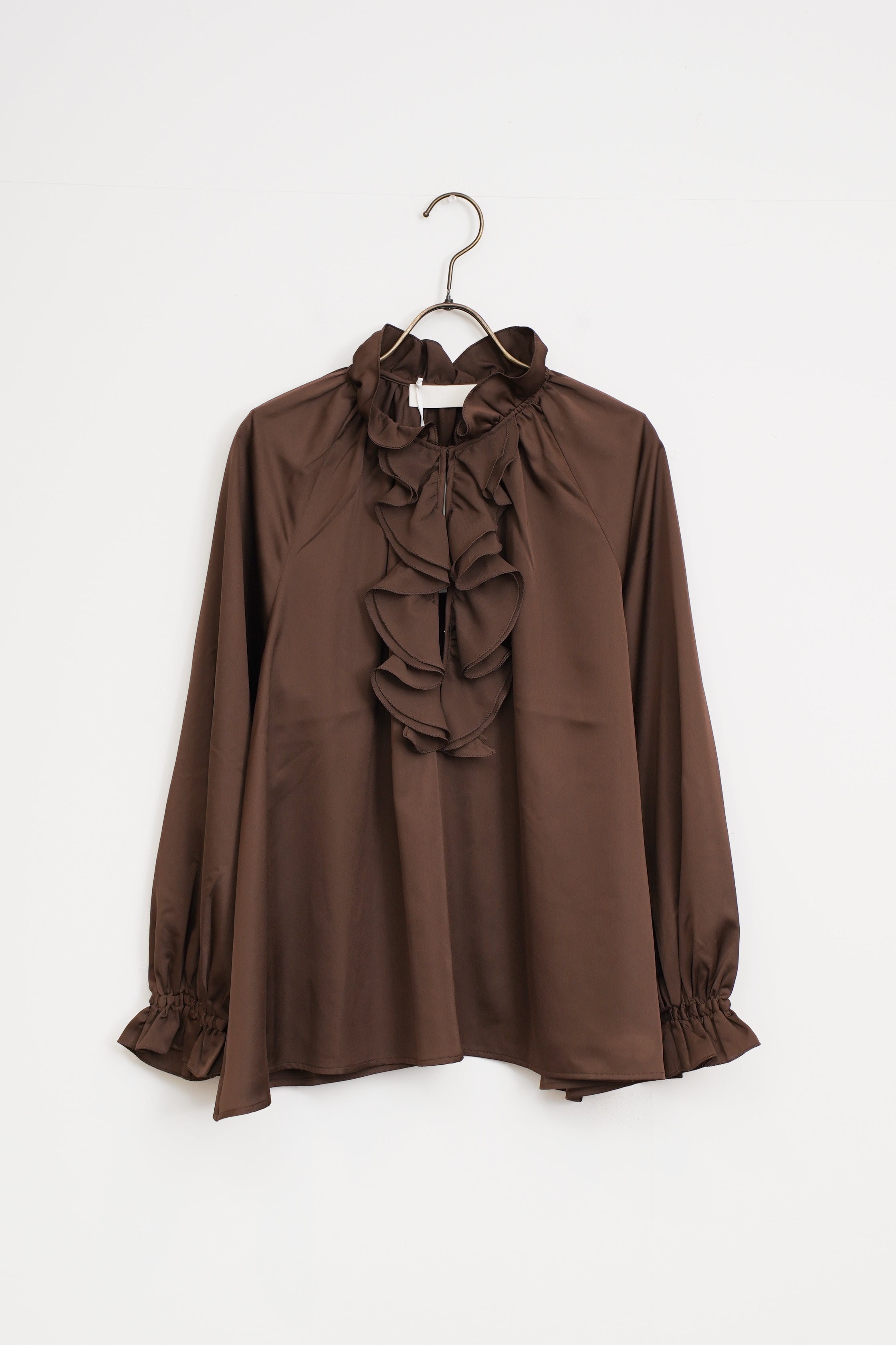 【MARILYN MOON】フリルジャボブラウス_250927006844