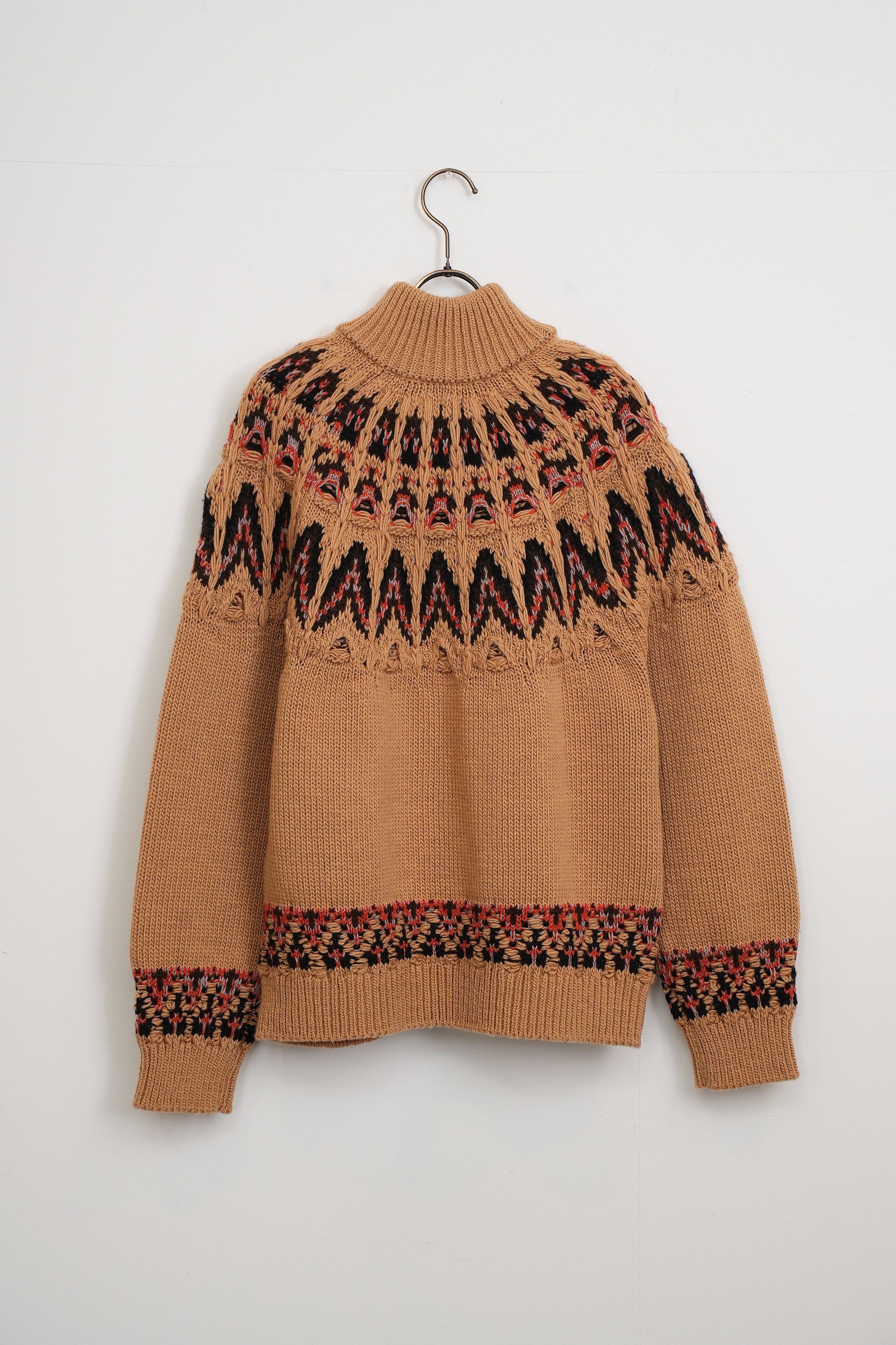 【COOHEM〈womens〉】KOUHEN NORDIC KNIT BLOUSON_251011008067