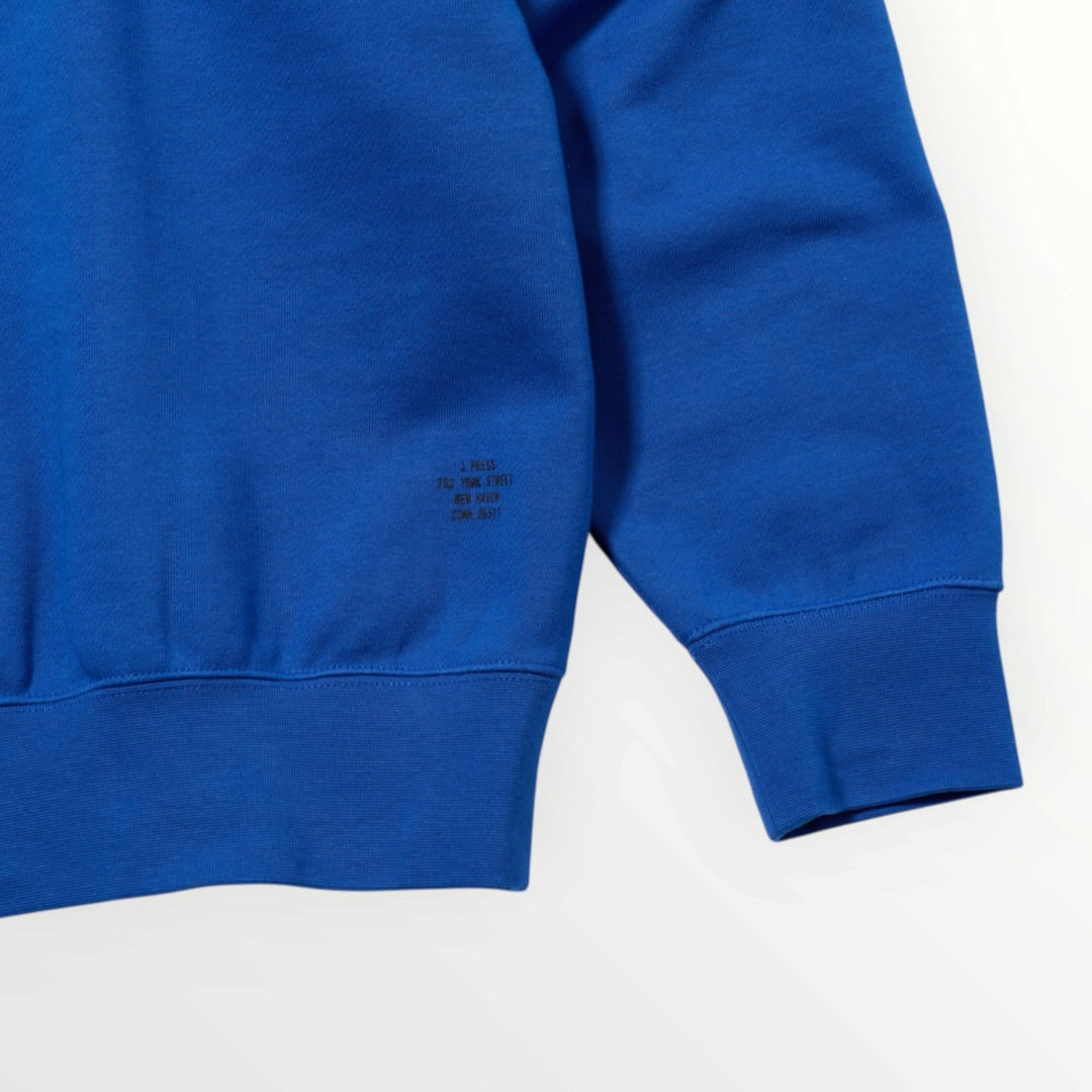 【J.PRESS MEN〈unisex〉】French Terry Vintage Logo Sweat Zip-Shirts_260806005454
