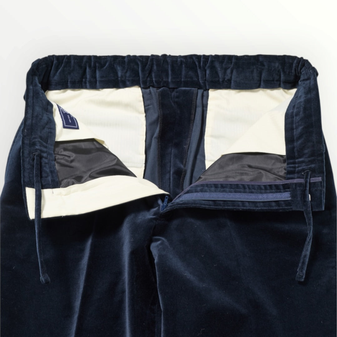 【J.PRESS MEN】Organic 9W Velvet Piped Stem Spindle Pants_260806005538