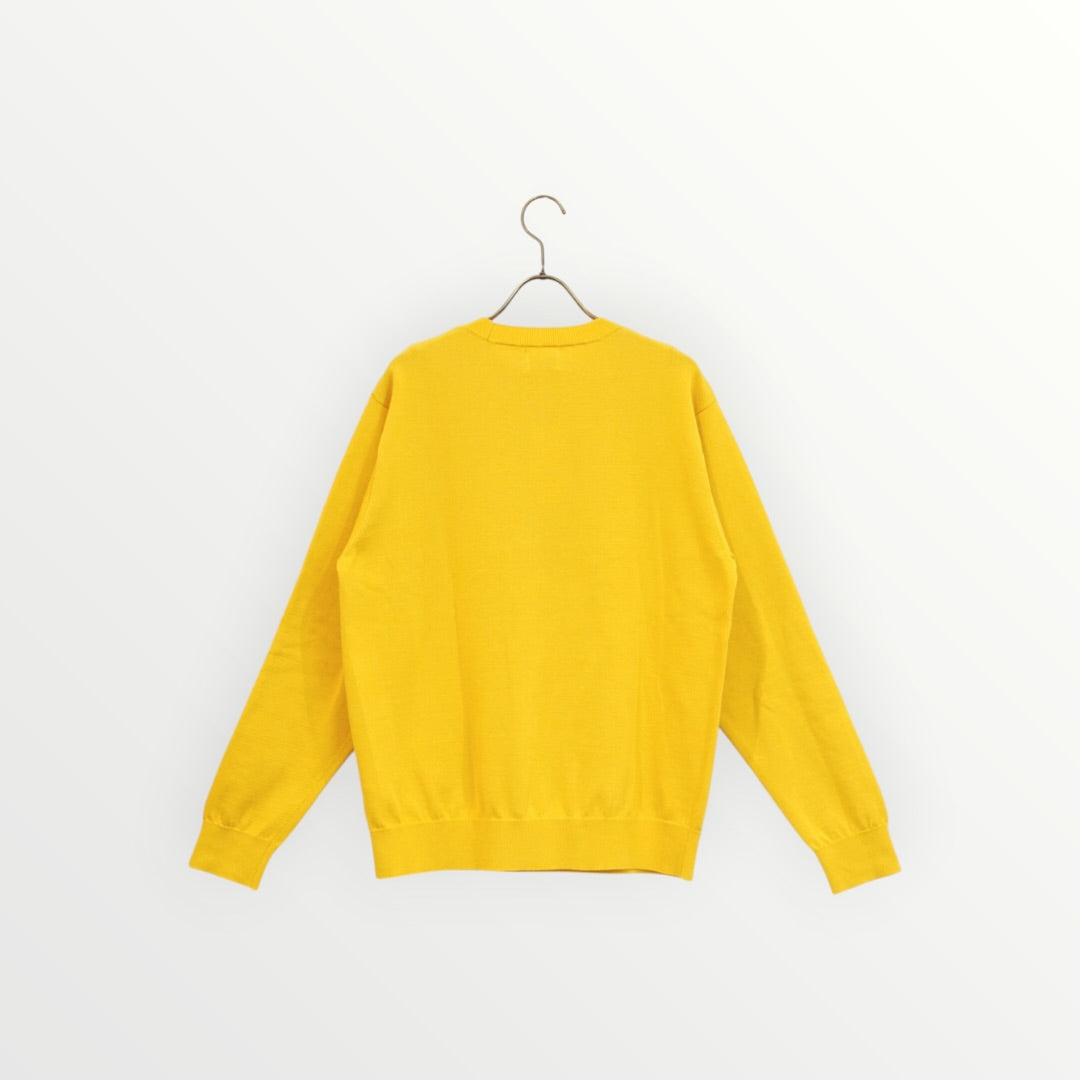 【Yonetomi〈unisex〉】HIGH TWIST COTTON KNIT P/O_260330008465