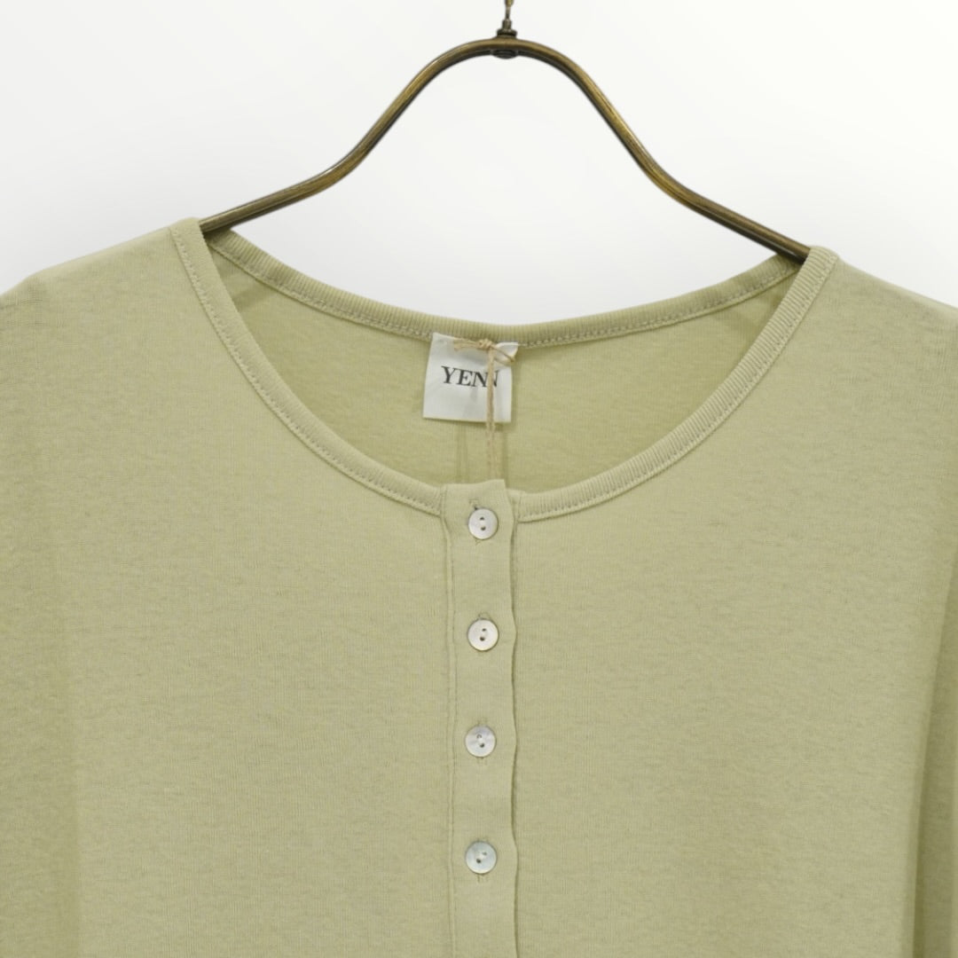 【YENN】HENRY NECK TEE_260418000007