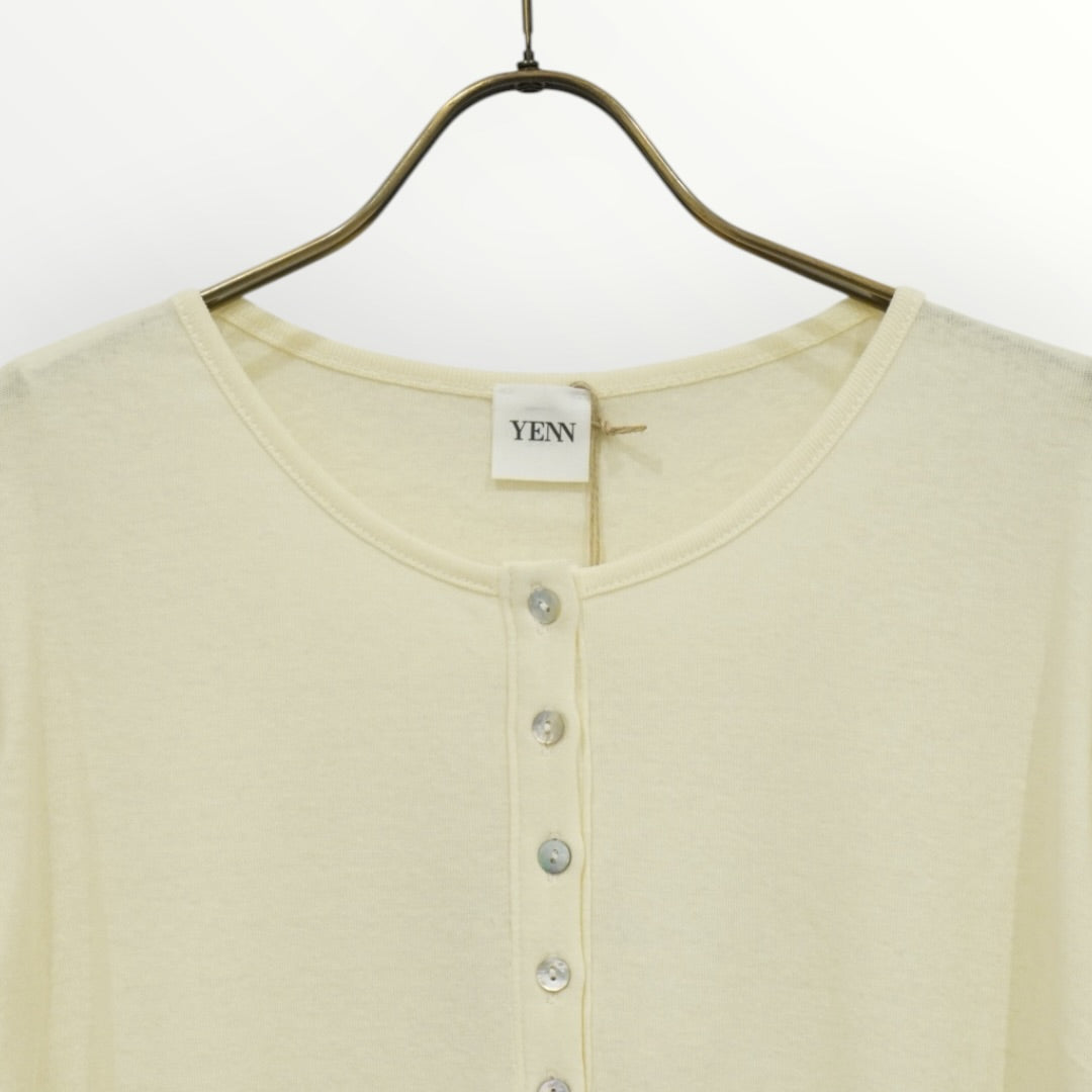 【YENN】HENRY NECK TEE_260418000007