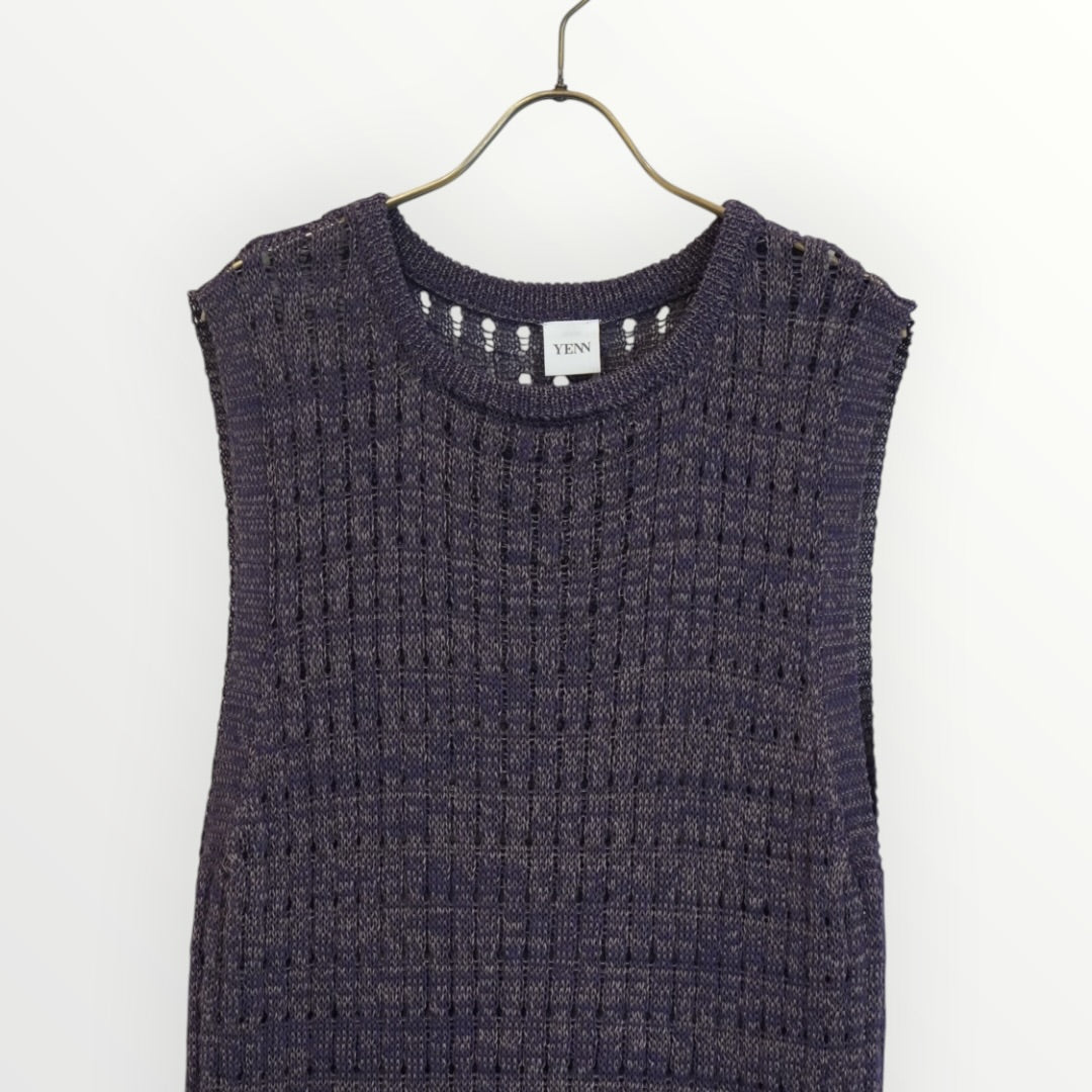 【YENN】OPENWORK KNIT OP_260502001428