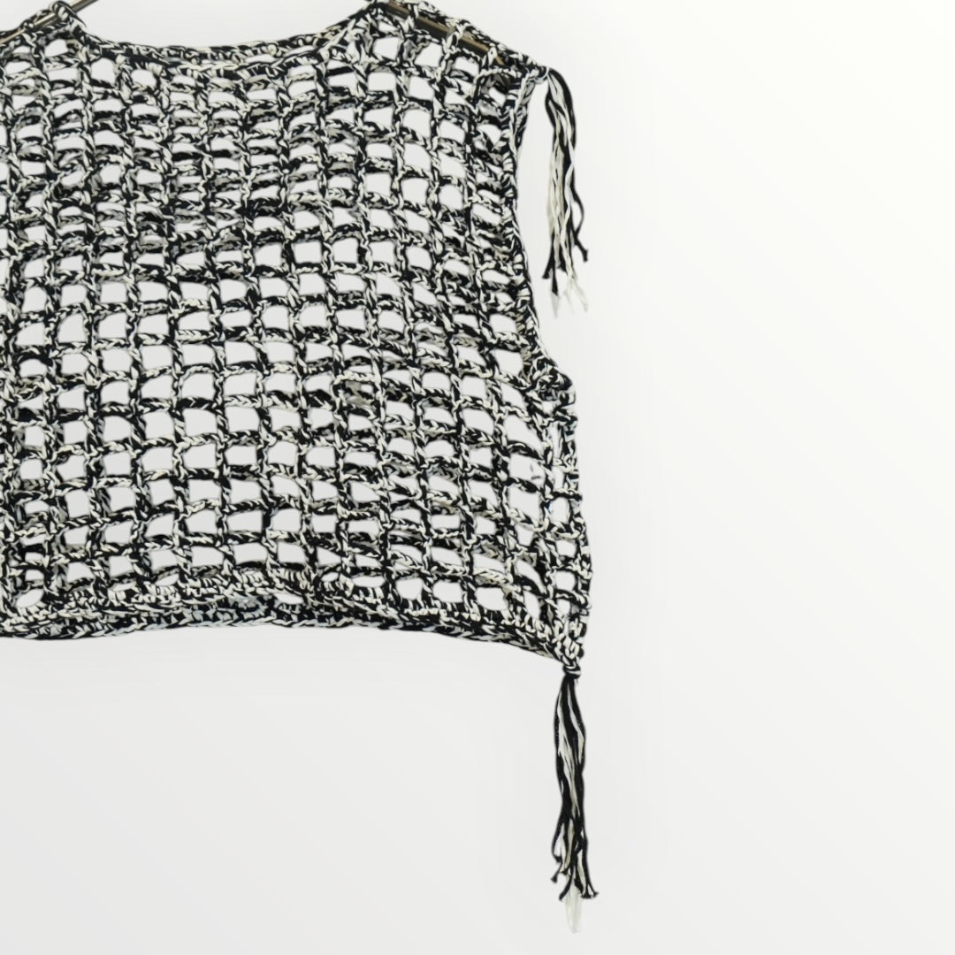 【YENN】CROCHET MESH TOPS_260603002854