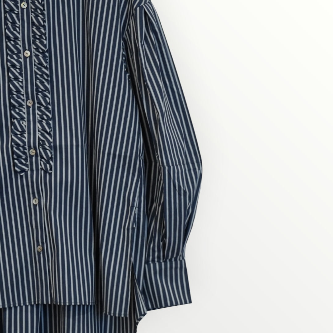 【MARILYN MOON】tuck frill modern volume shirt_260729004930