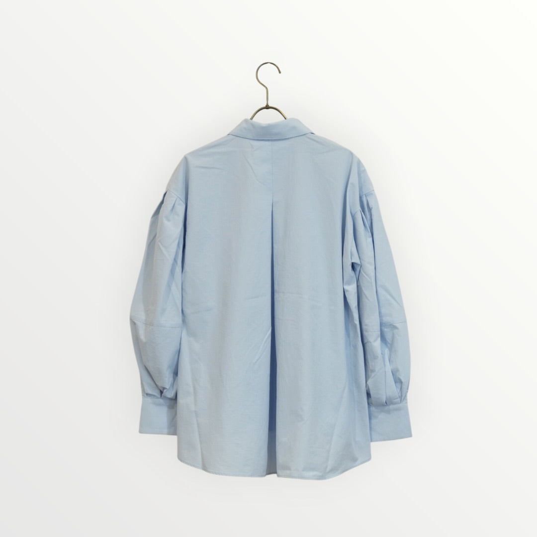 【MARILYN MOON】tuck frill modern volume shirt_260729004930