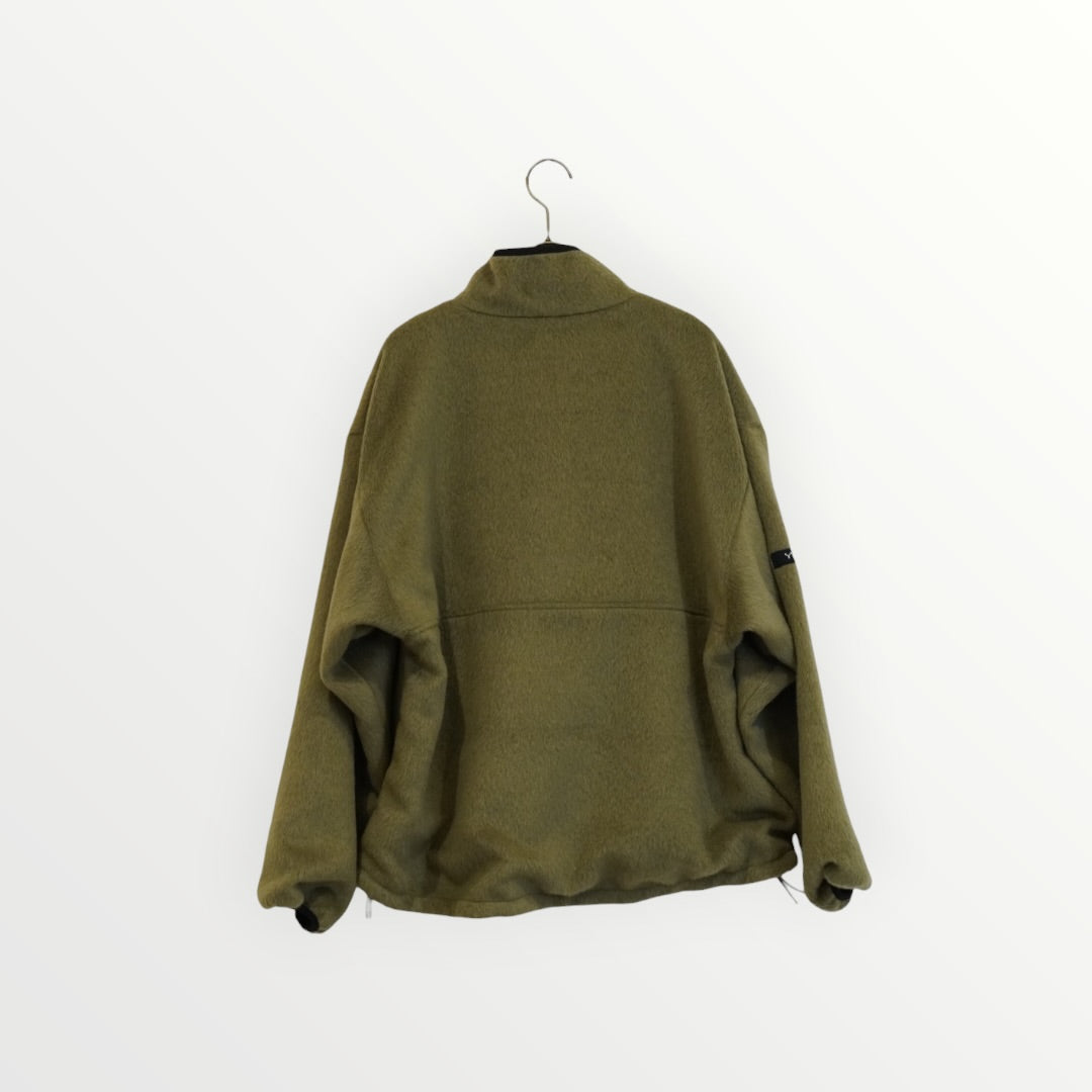 【YENN】SHAGGY HALF ZIP JK