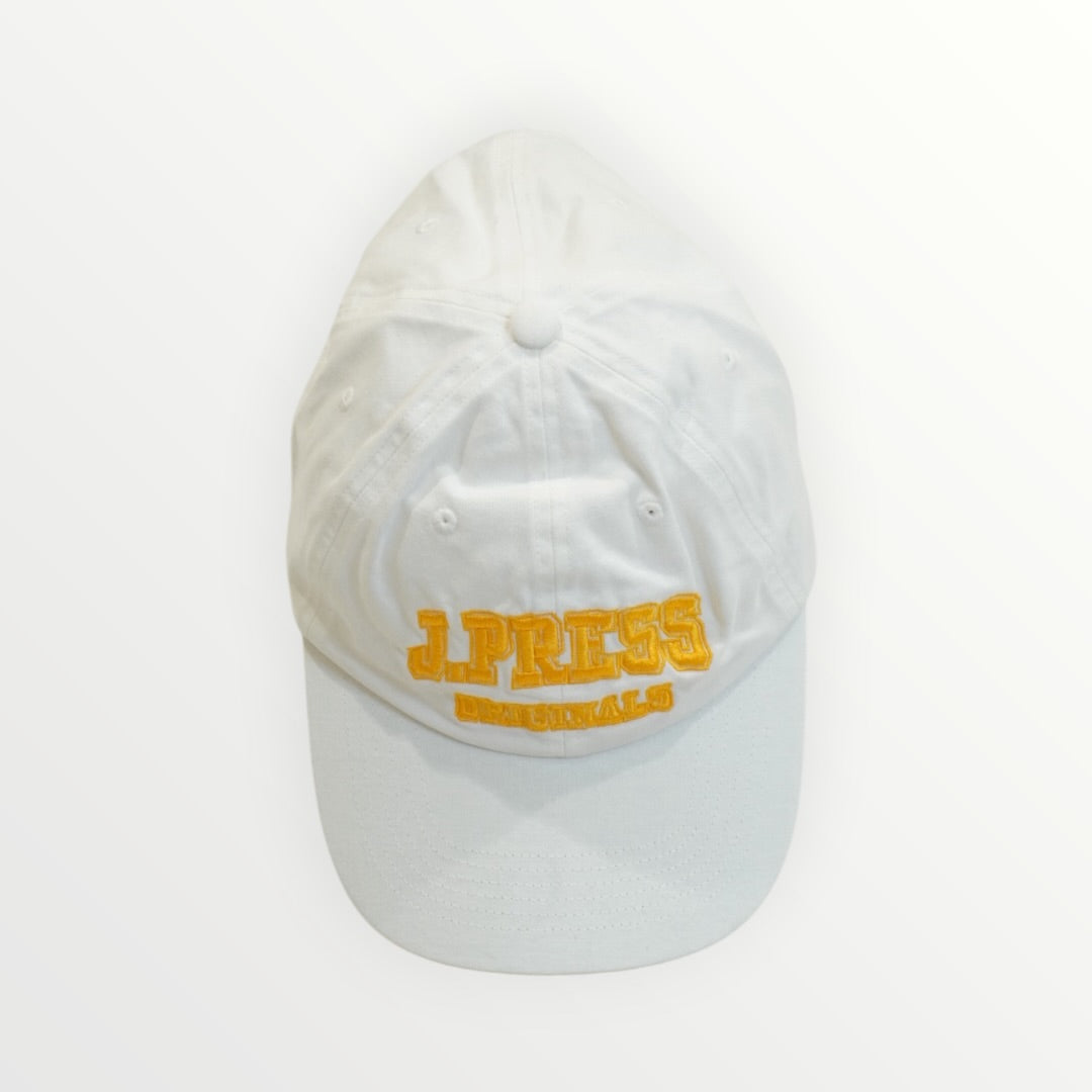 【J.PRESS MEN〈unisex〉】Cotton Twill College Logo Cap_260806005477
