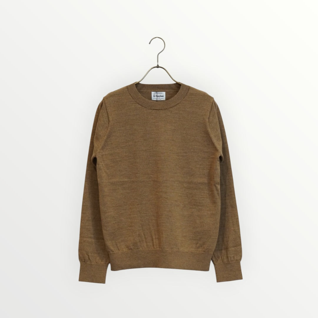 【yonetomi〈unisex〉】HIGH TWIST WOOL KNIT PULLOVER_260731005139