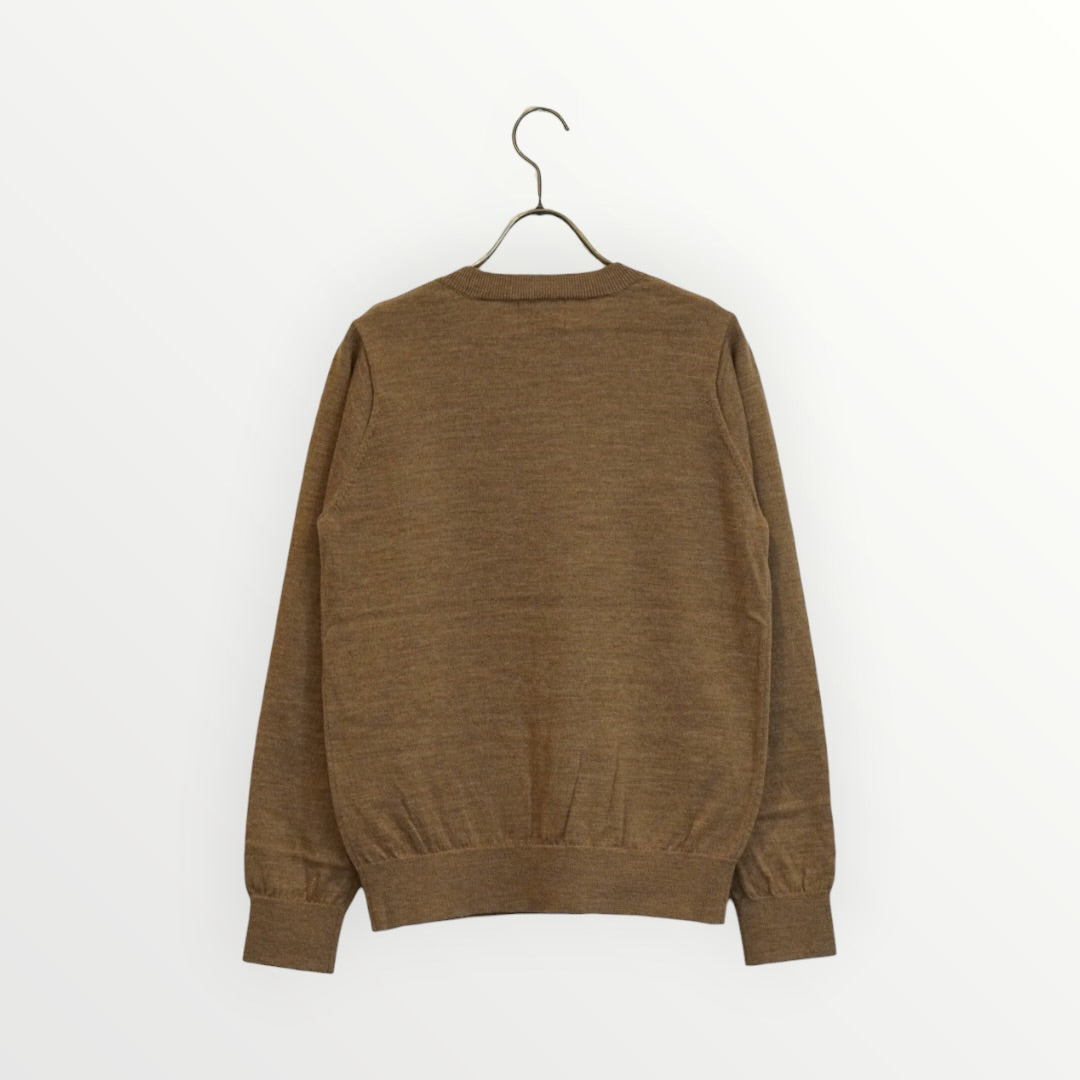 【yonetomi〈unisex〉】HIGH TWIST WOOL KNIT PULLOVER_260731005139