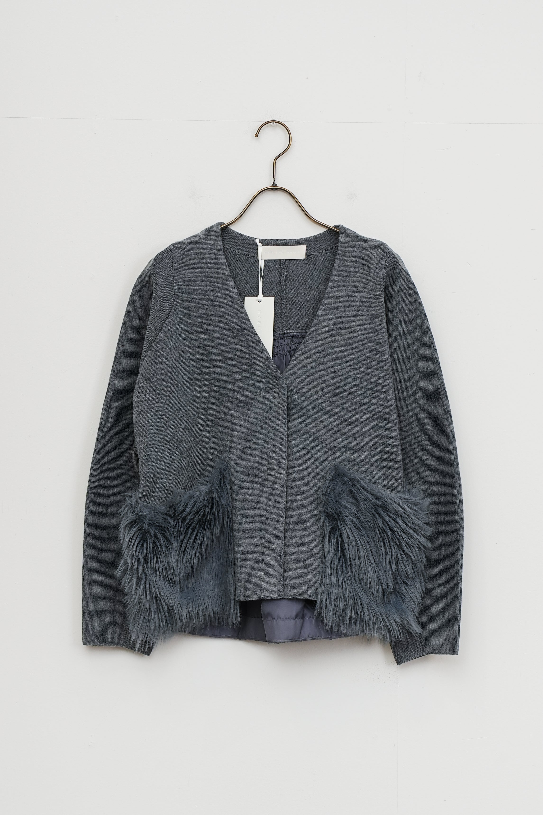 【MARILYN MOON】シャギーポケットミラノリブジャケット_251001007074