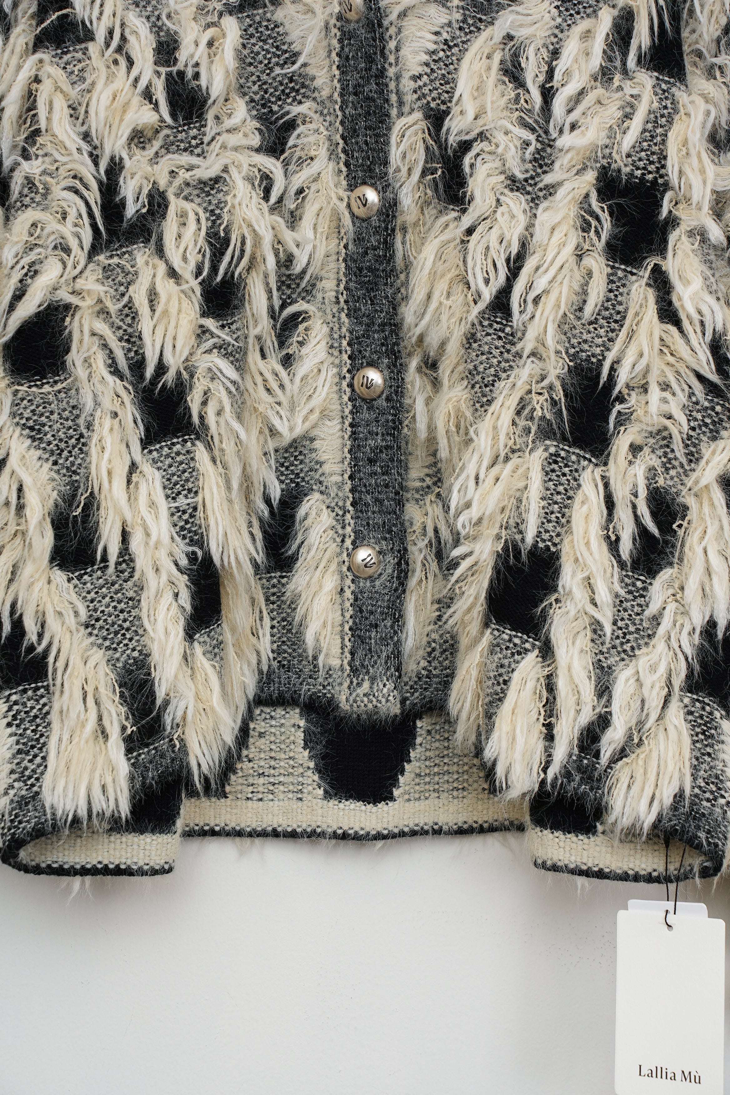 【Lallia Mù】ジャガードニットカーディガン_250910005491