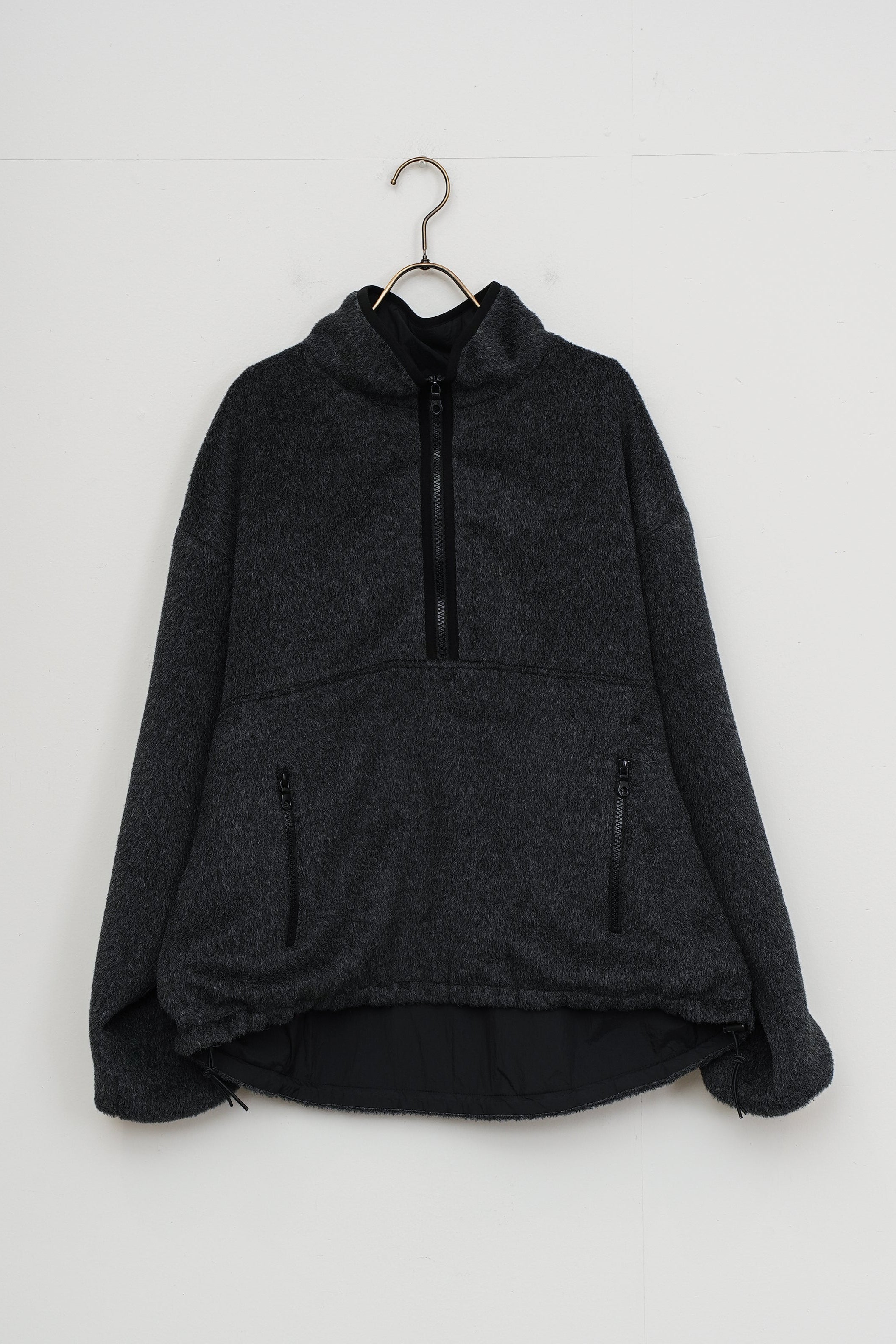 【YENN】SHAGGY HALF ZIP JK_251107003306