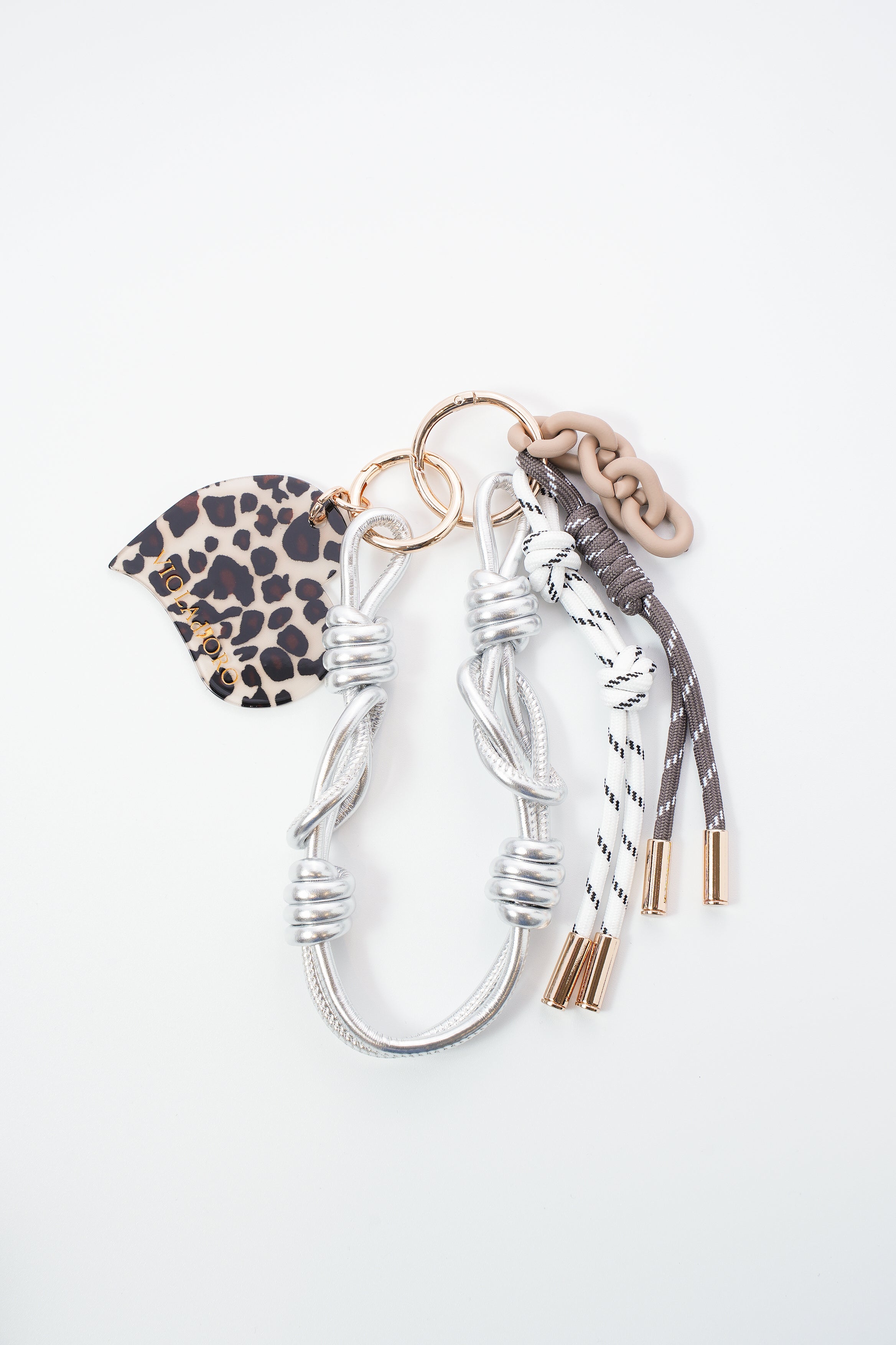 【VIOLAd'ORO】BIANCA アクリルxコード バッグチャーム _251112000703