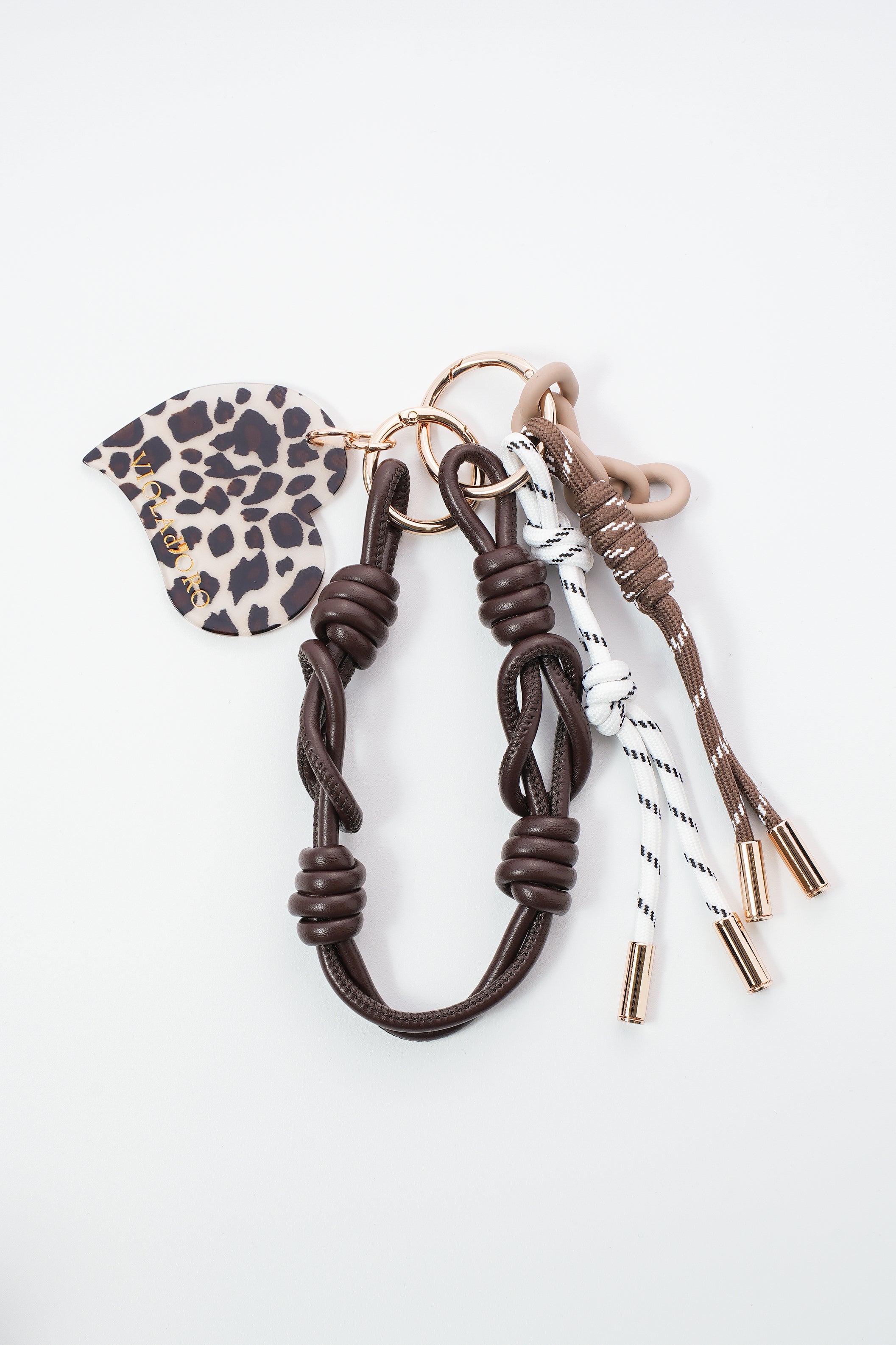 【VIOLAd'ORO】BIANCA アクリルxコード バッグチャーム _251112000703