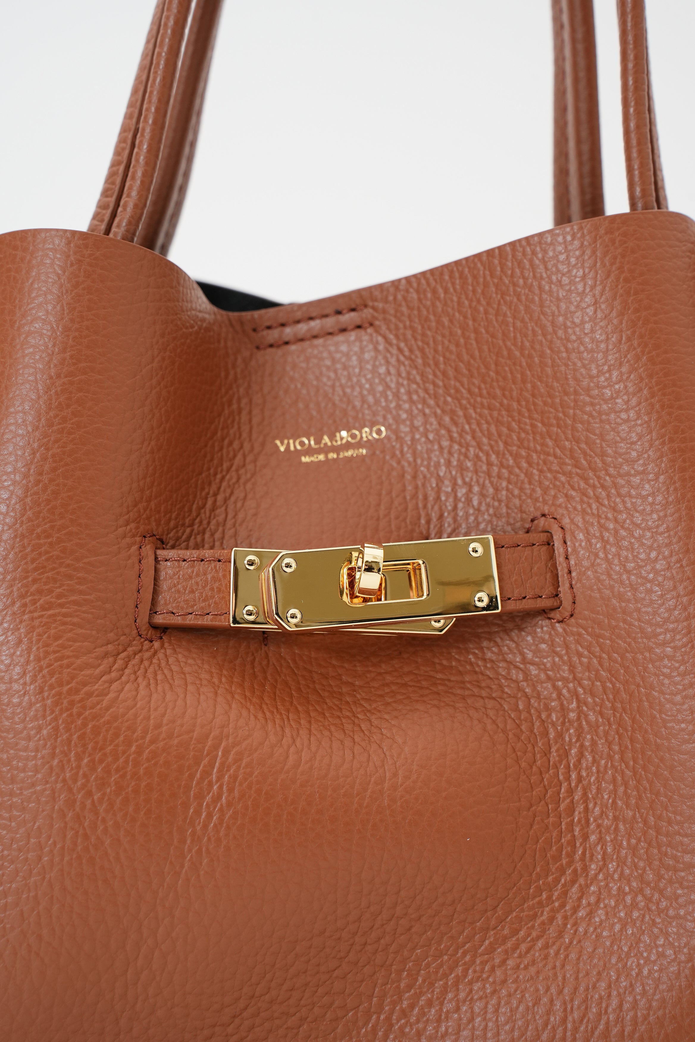 【VIOLAd'ORO】TRERO イタリアンWフェイスレザートートバッグMサイズ_250912005753