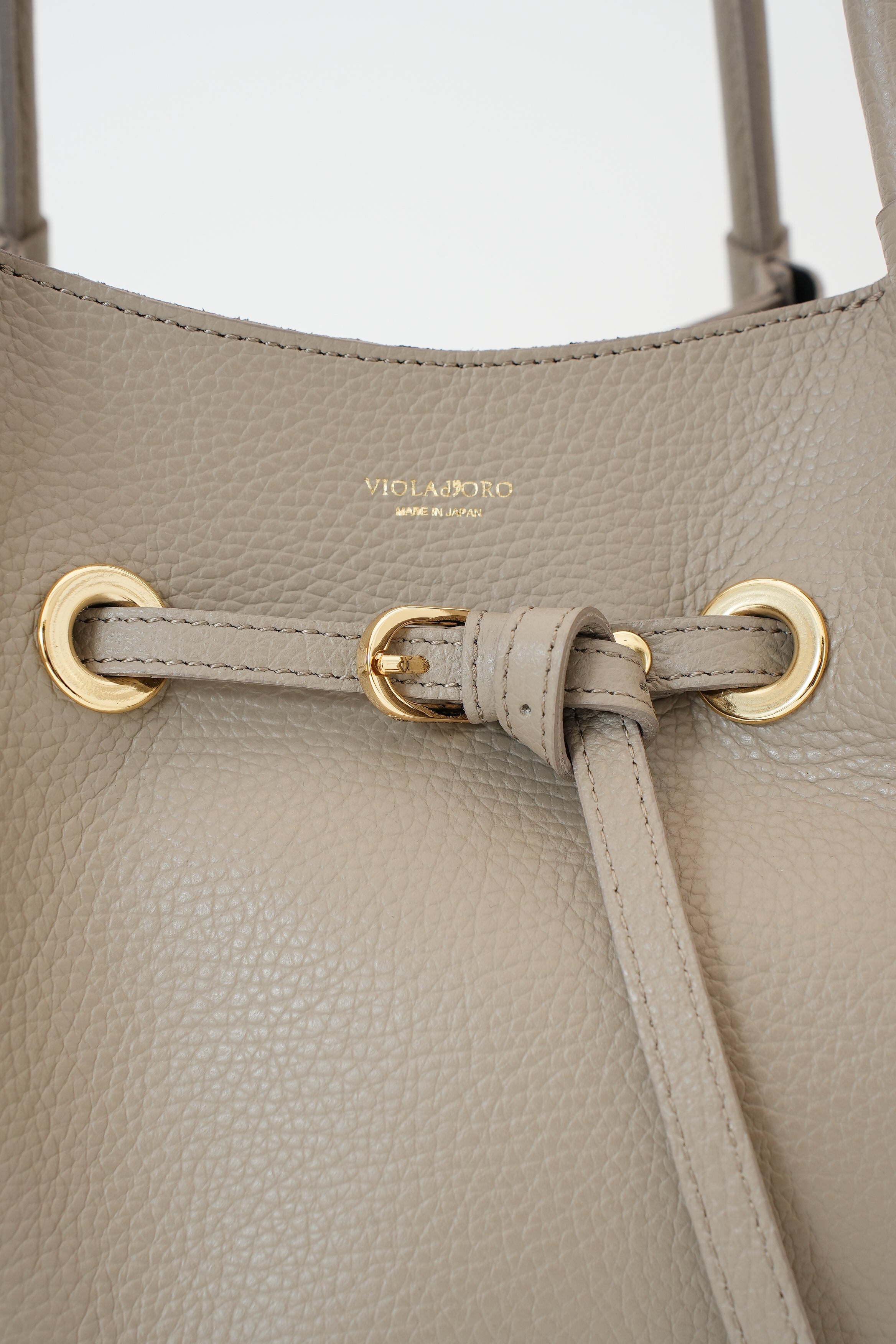 【VIOLAd'ORO】TRERO イタリアンWフェイスレザーベルトトート小_251226002930