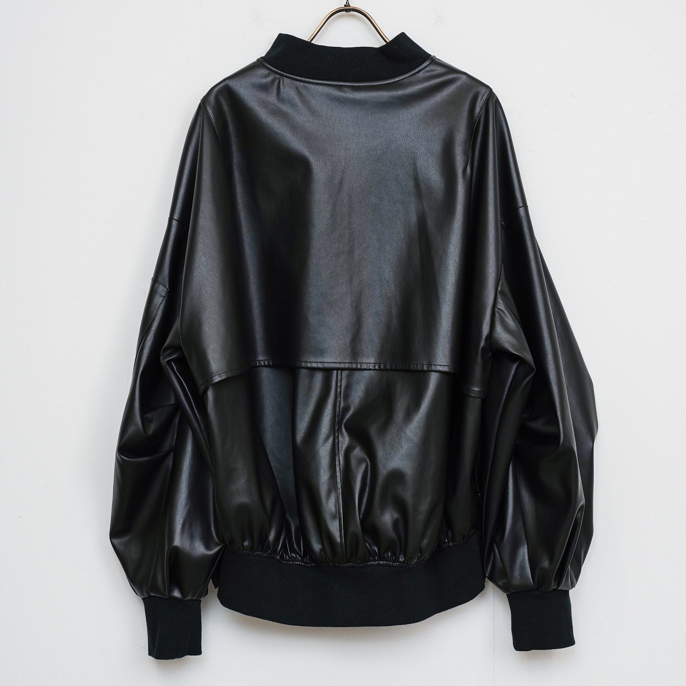 #17内藤唯選手着用【Parc.1】Synthetic leather layered Jacket_250926006729