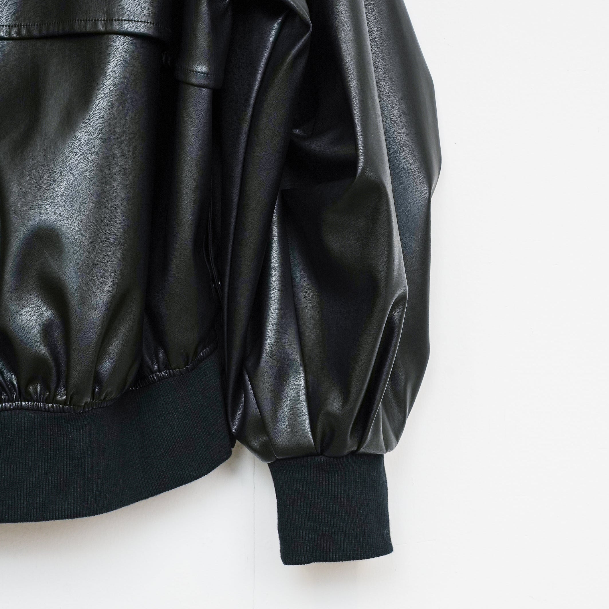 #17内藤唯選手着用【Parc.1】Synthetic leather layered Jacket_250926006729