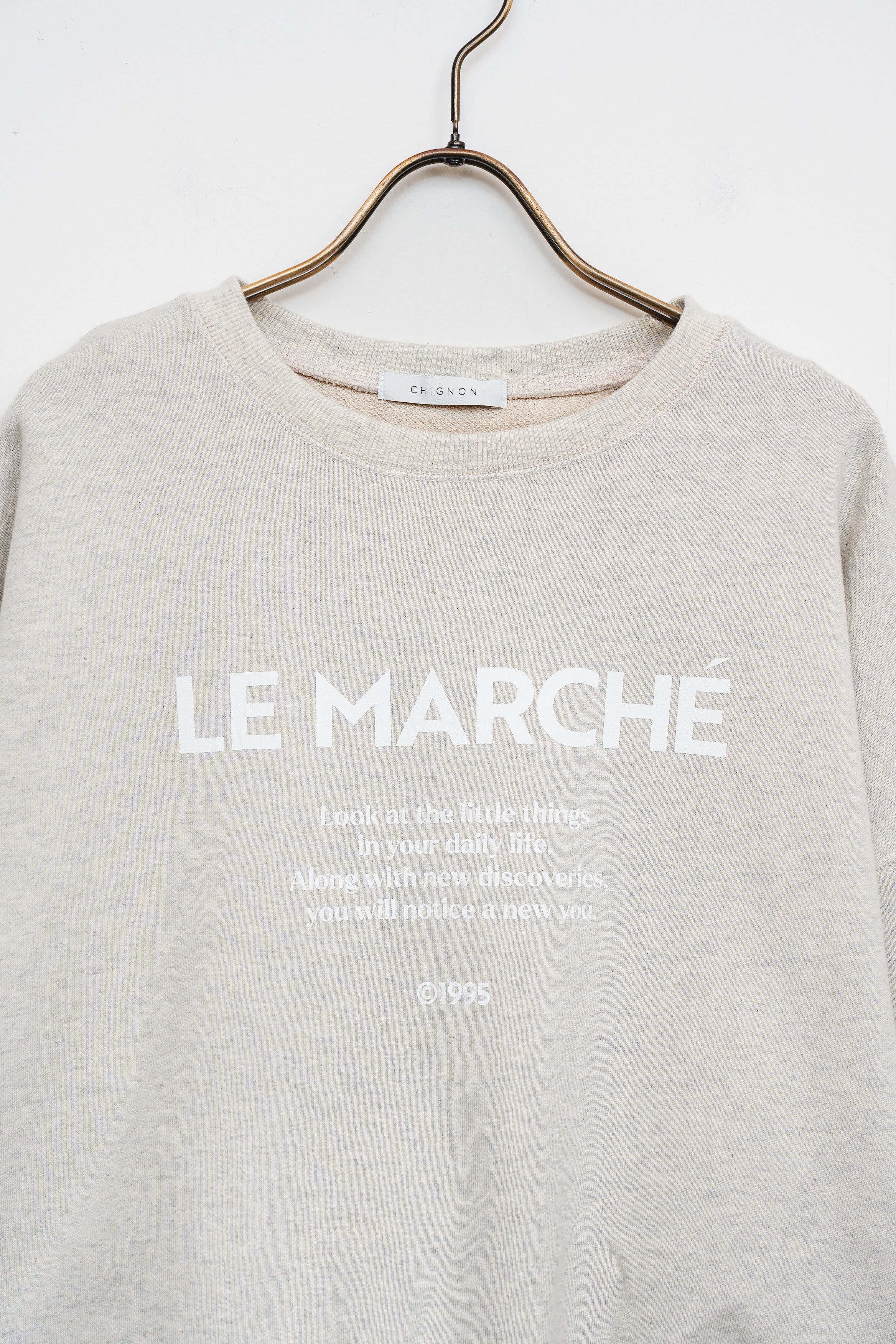 【CHIGNON】MARCHEスウェットプルオーバー _251227002949