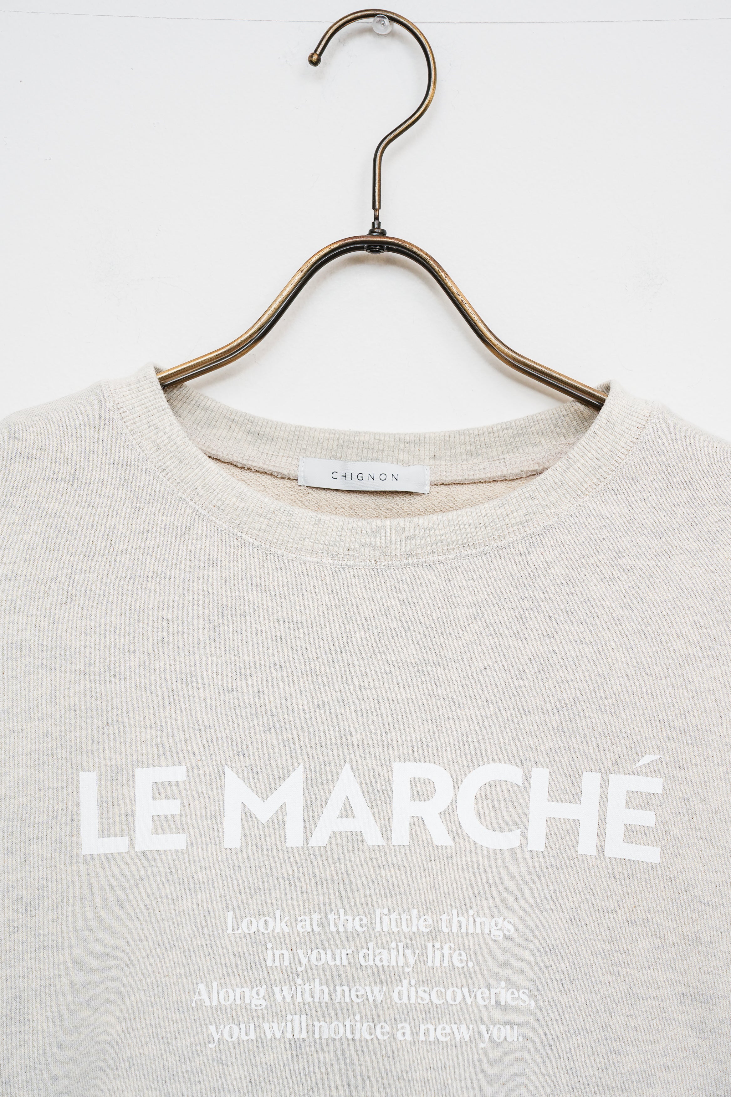 【CHIGNON】MARCHEスウェットプルオーバー _251227002949