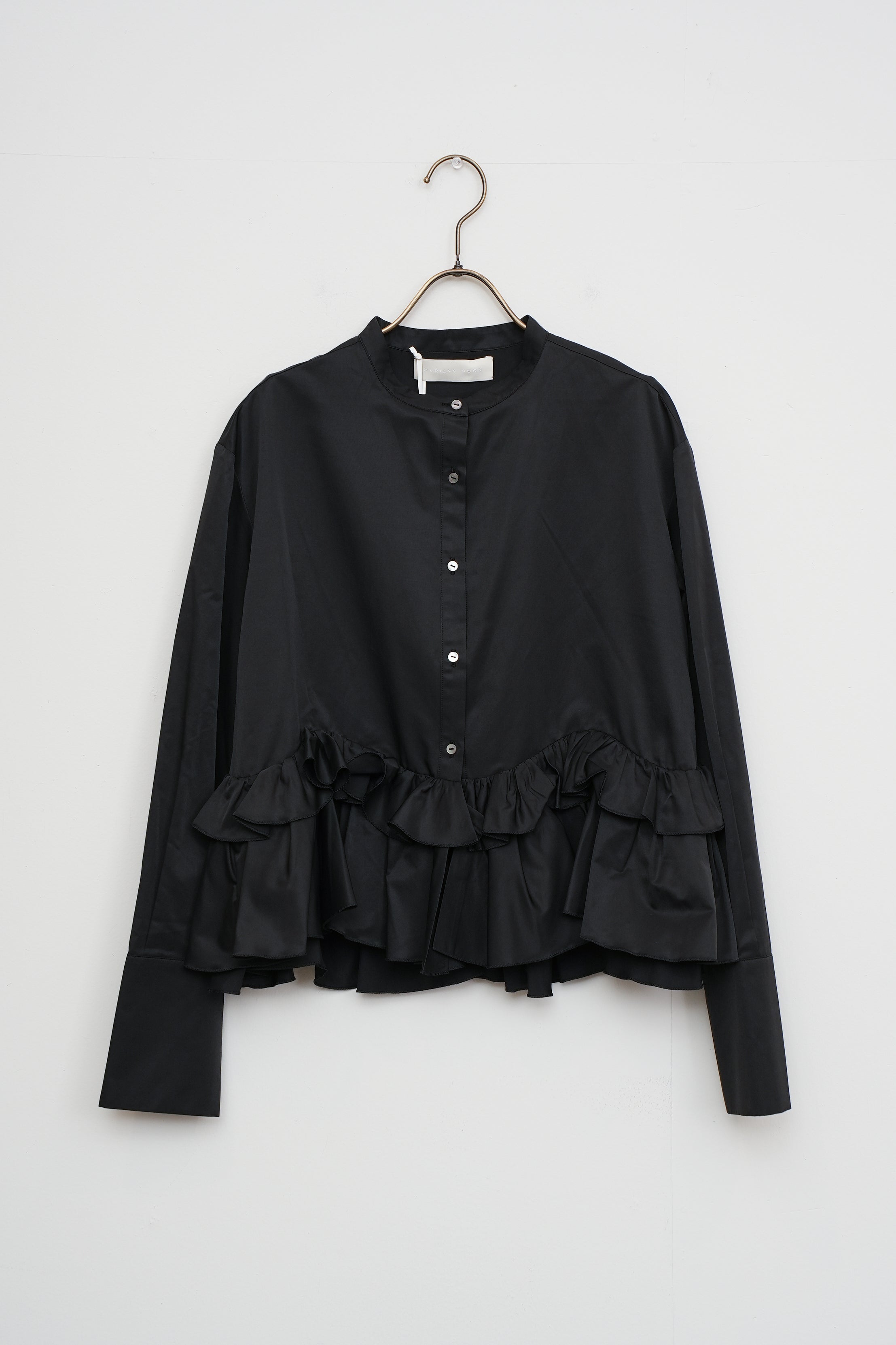 【MARILYN MOON】スパイラルラッフルブラウス_250830004618