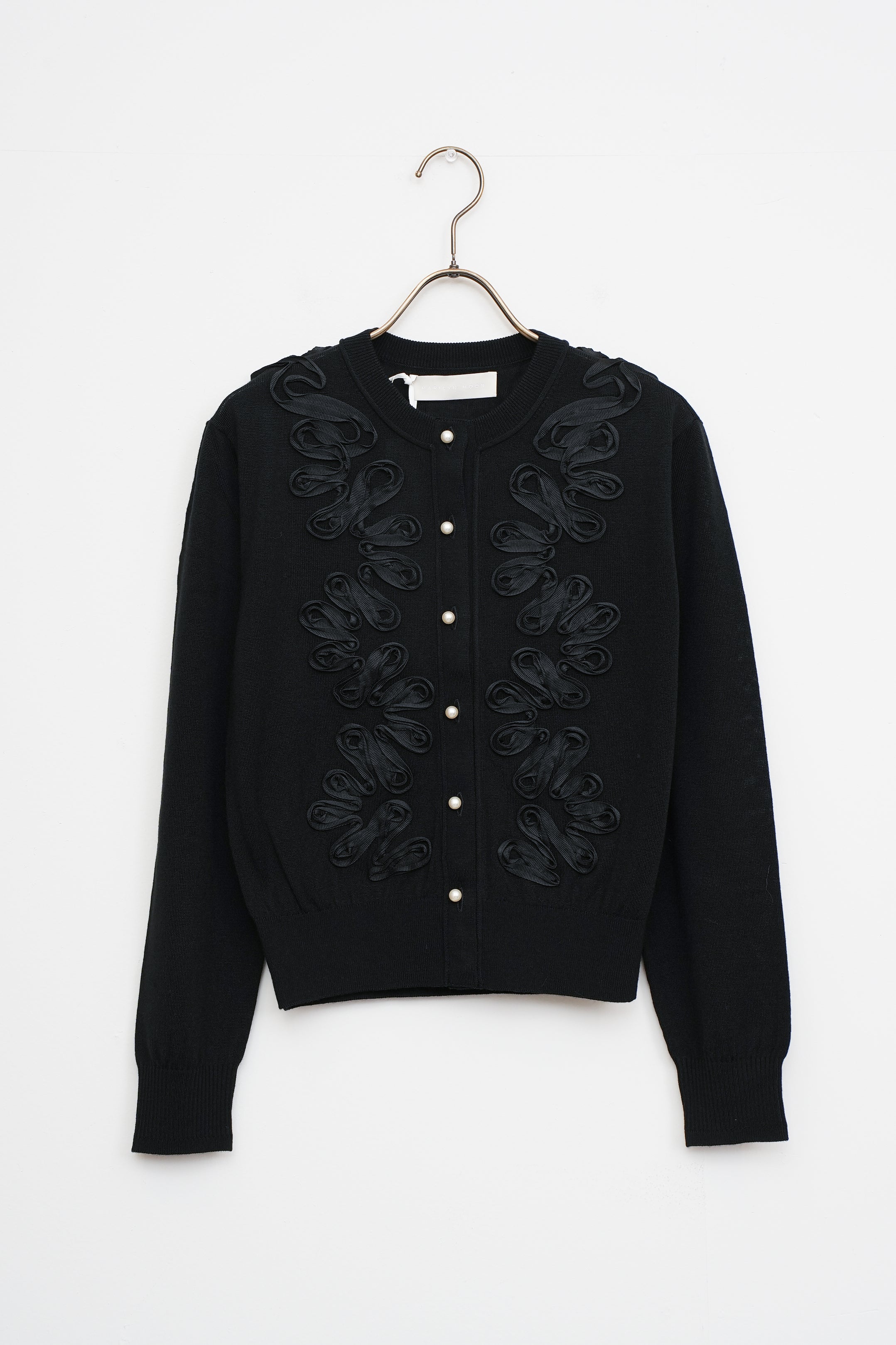 【MARILYN MOON】コード刺繍カーディガン_250830004610