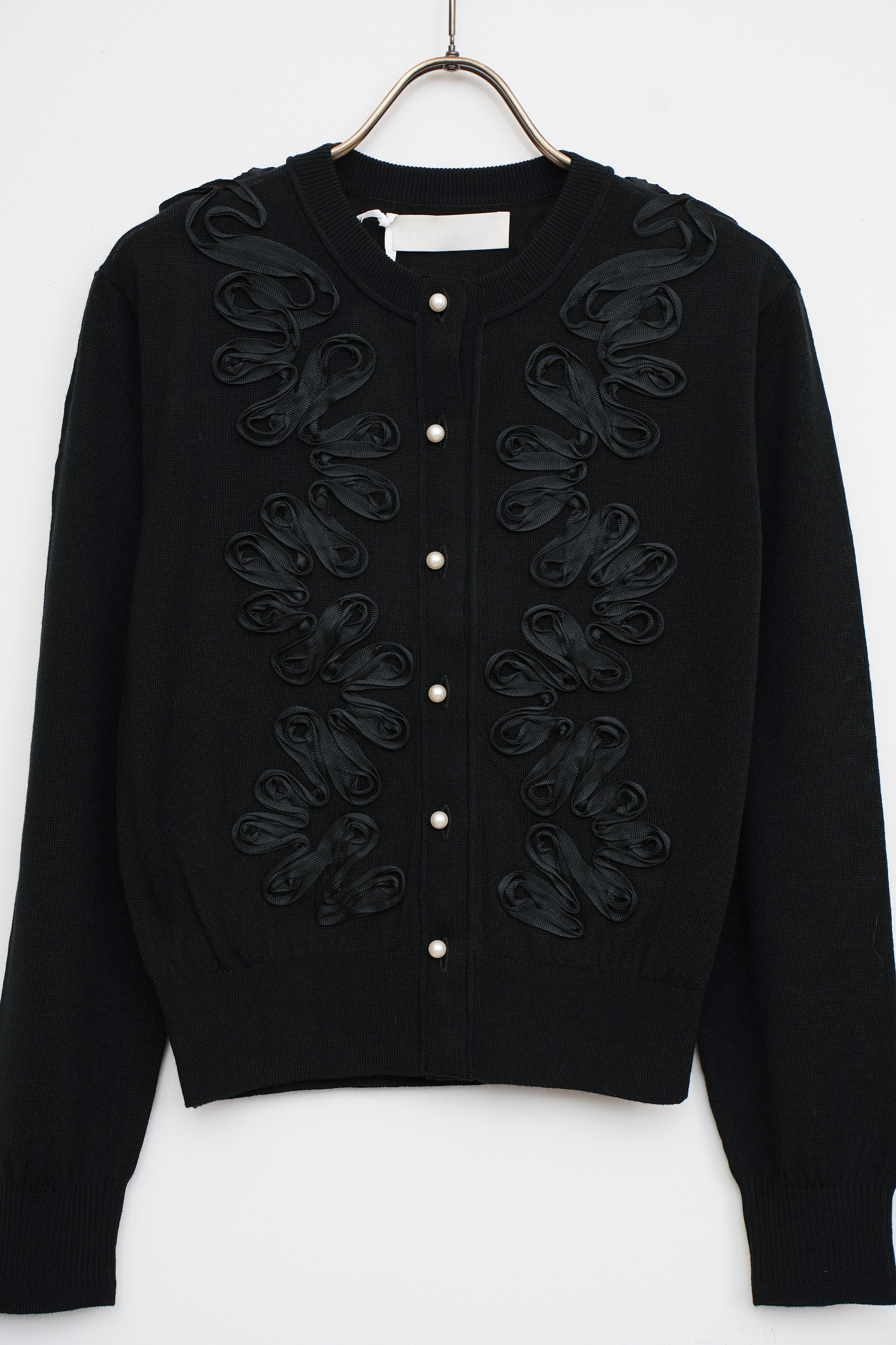 【MARILYN MOON】コード刺繍カーディガン_250830004610