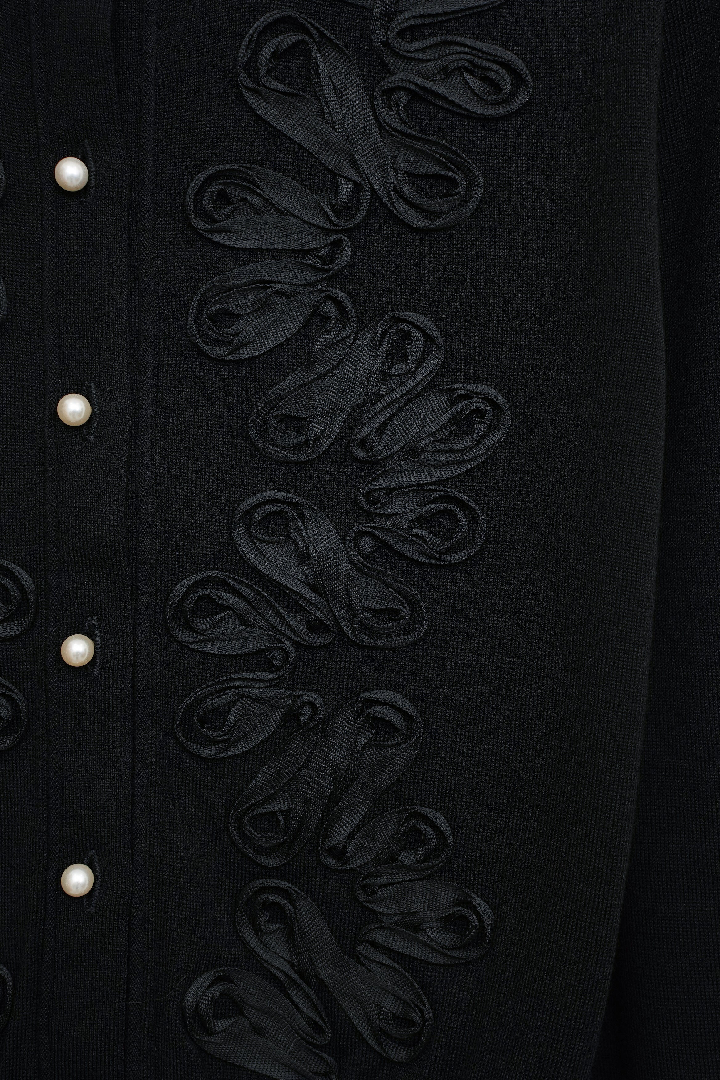 【MARILYN MOON】コード刺繍カーディガン_250830004610