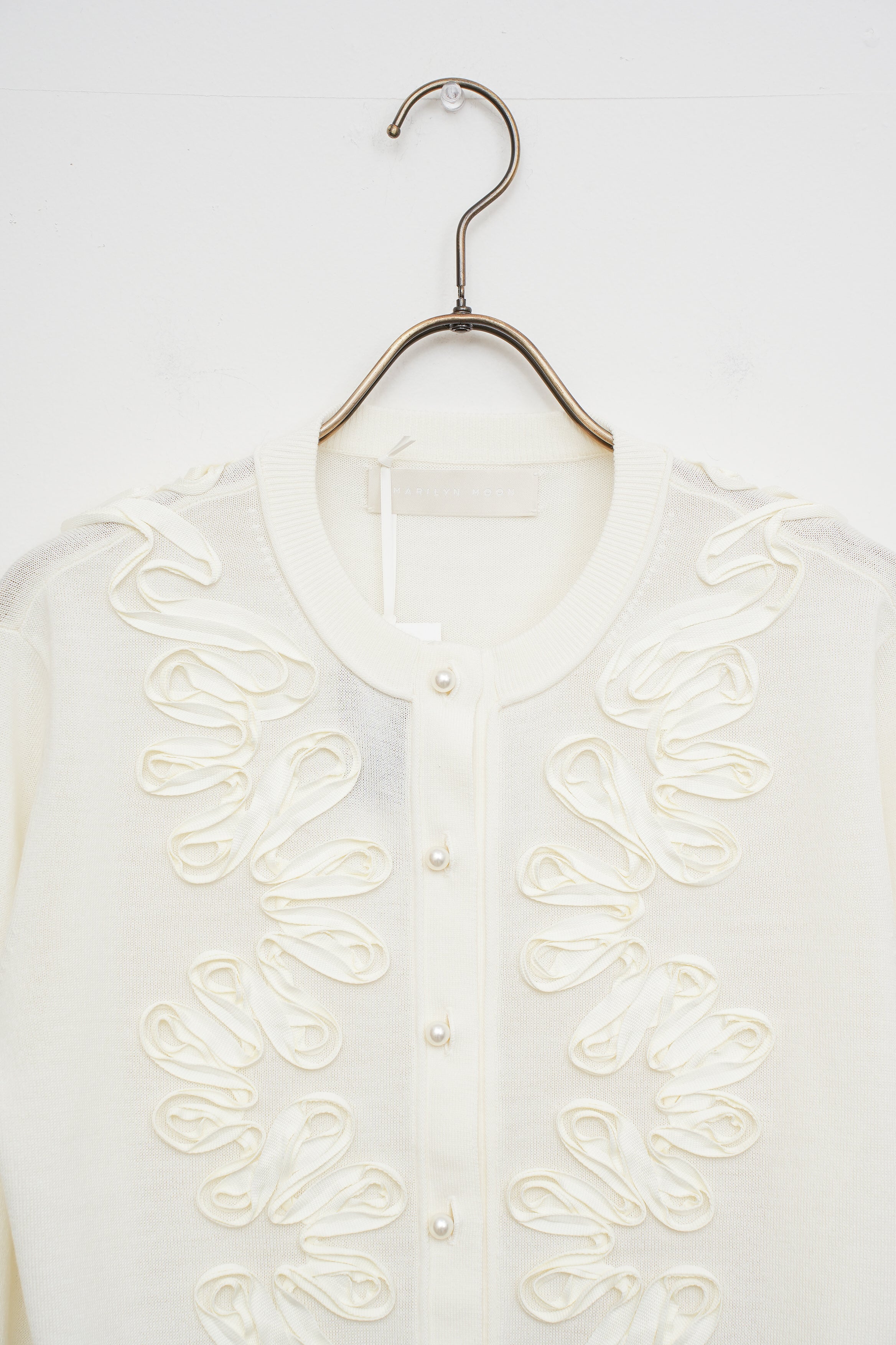 【MARILYN MOON】コード刺繍カーディガン_250830004610