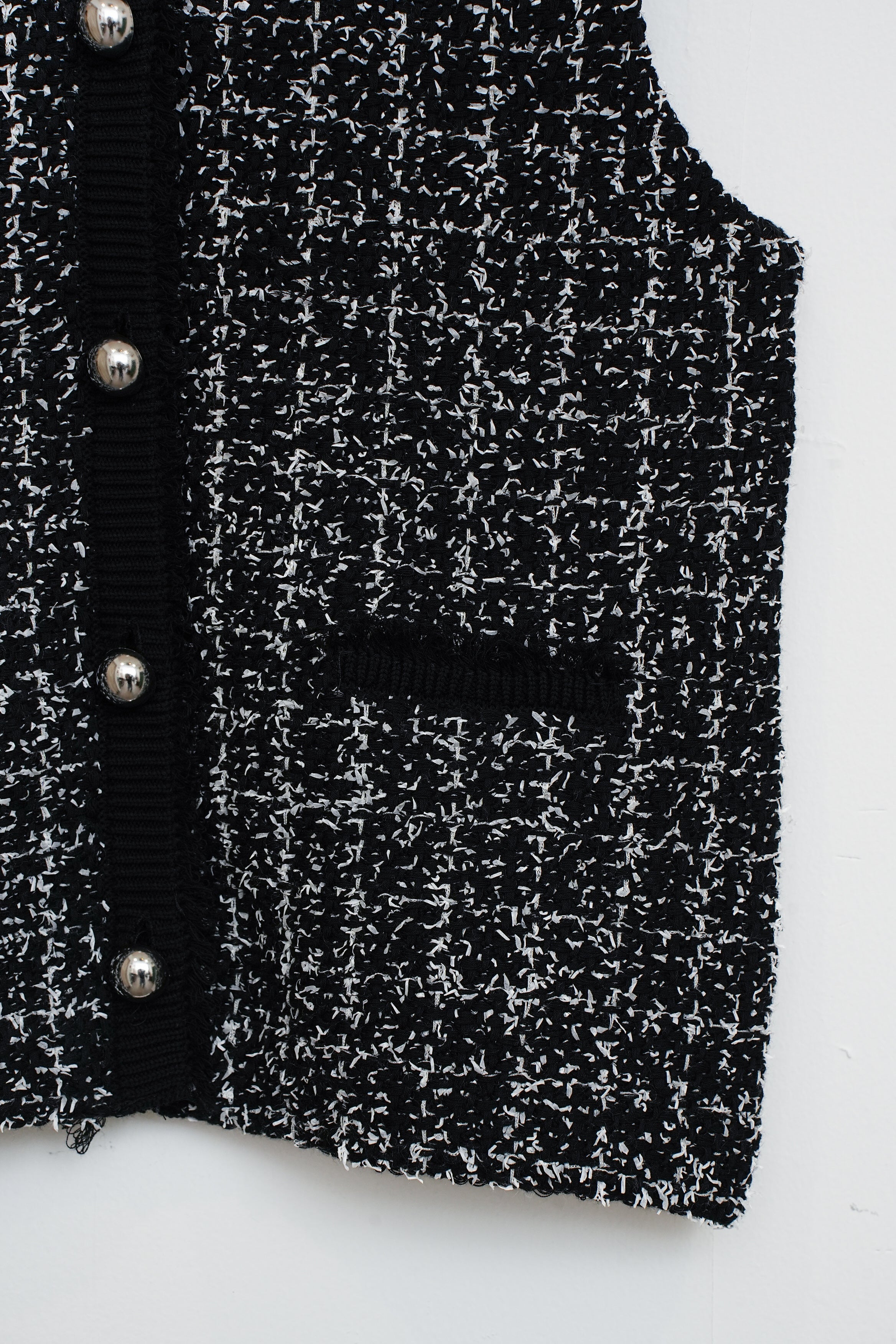 【SOI-MeME】ツイードニットフリンジベスト_260130003966