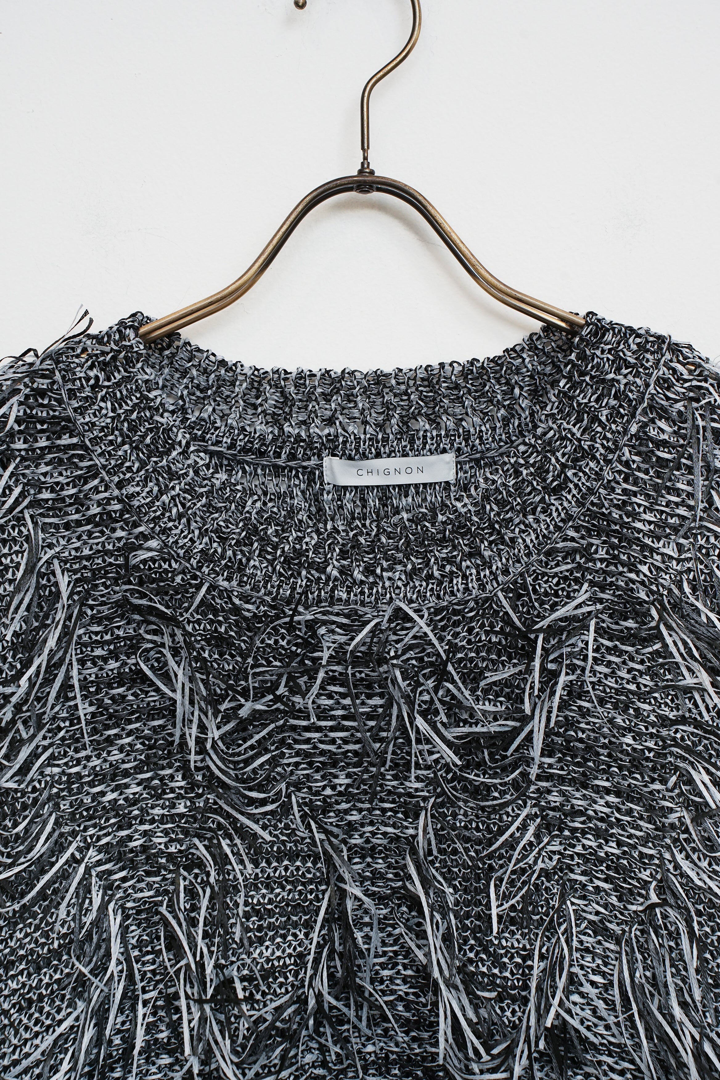 【CHIGNON】カットJQフリンジニットベスト_260206004231