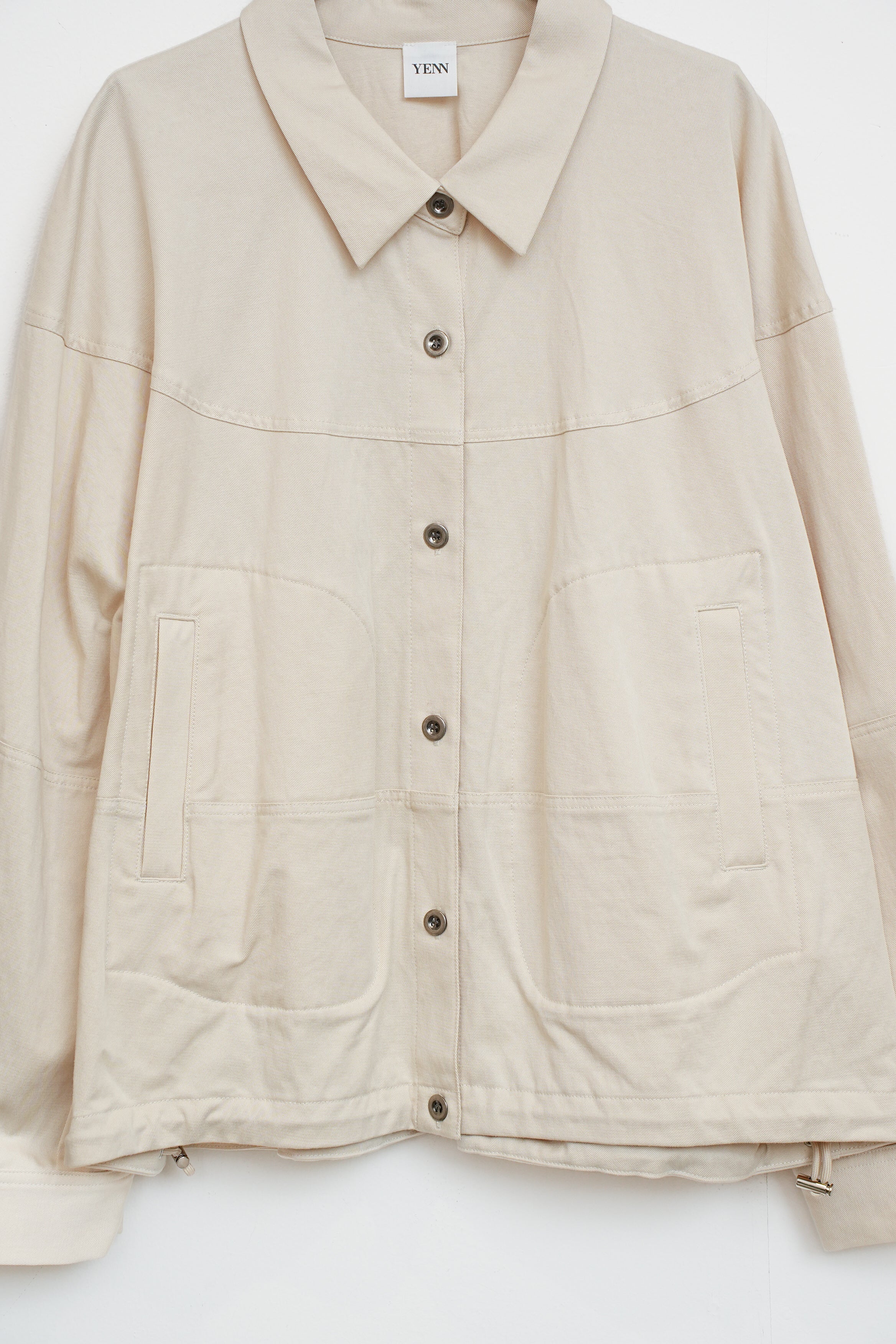 #13モハメド ファティマトゥ 早野夏選手着用【YENN】ROUND VOLUME BLOUSON_260203004037