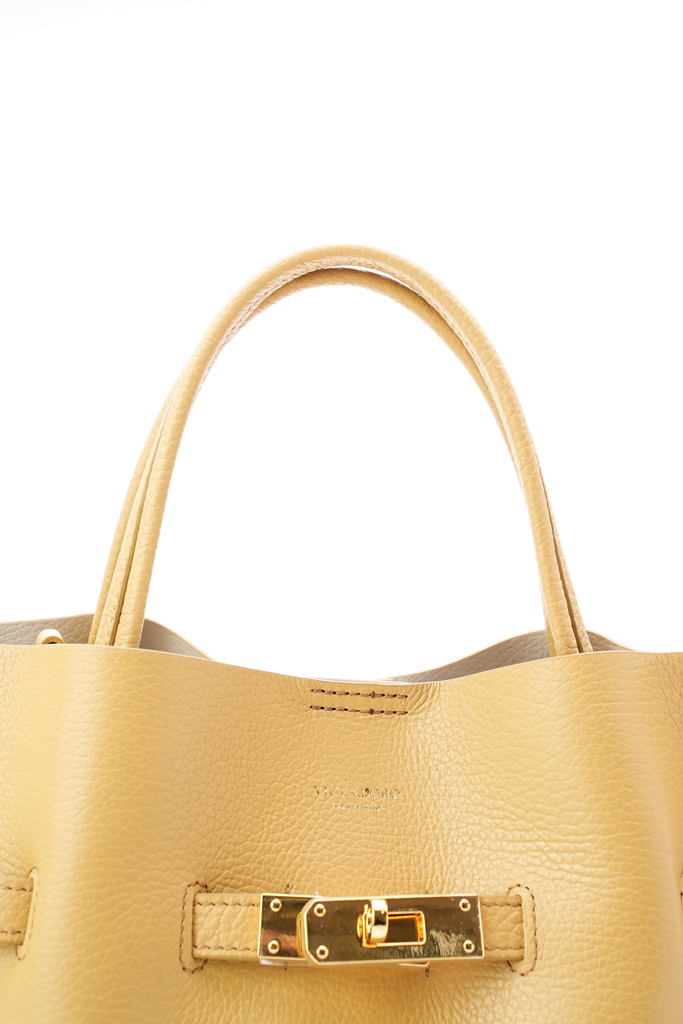 #8ニャン・ンディ・クンバ選手着用【VIOLAd'ORO】TREROイタリアンWフェイスレザートートバッグ Mサイズ_260212004806