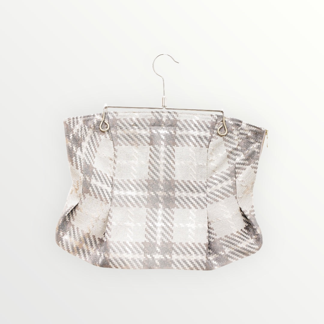 #55髙橋悠佳選手着用【SOI-MeME】チェックラメジャガードビスチェ_250812003780