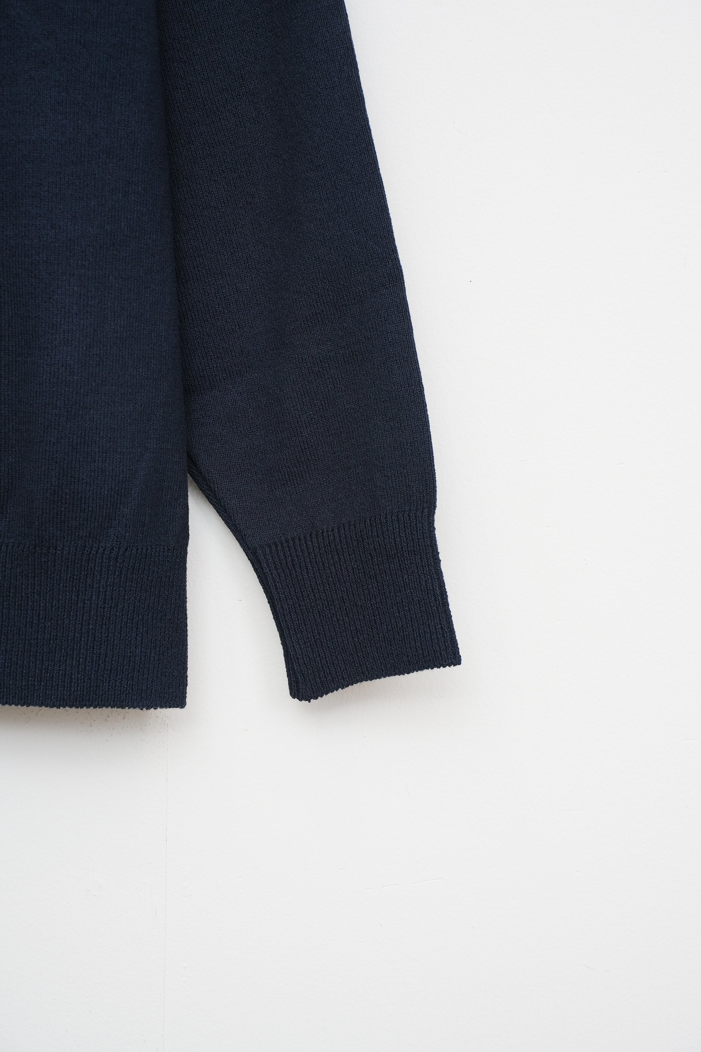 【Yonetomi〈unisex〉】WAVE COTTON KNIT PULLOVER_250802003325