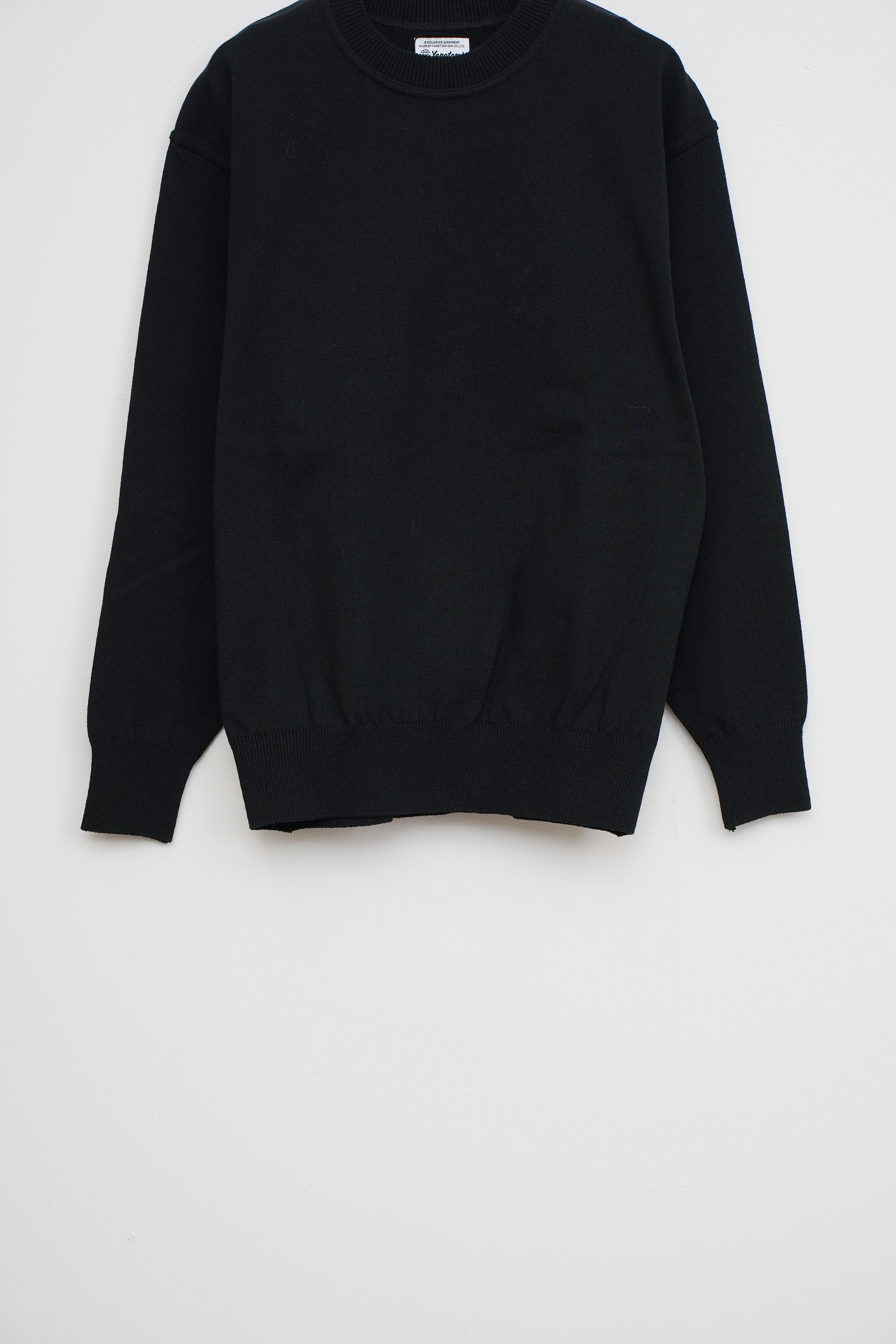 【Yonetomi〈unisex〉】WAVE COTTON KNIT PULLOVER_250802003325