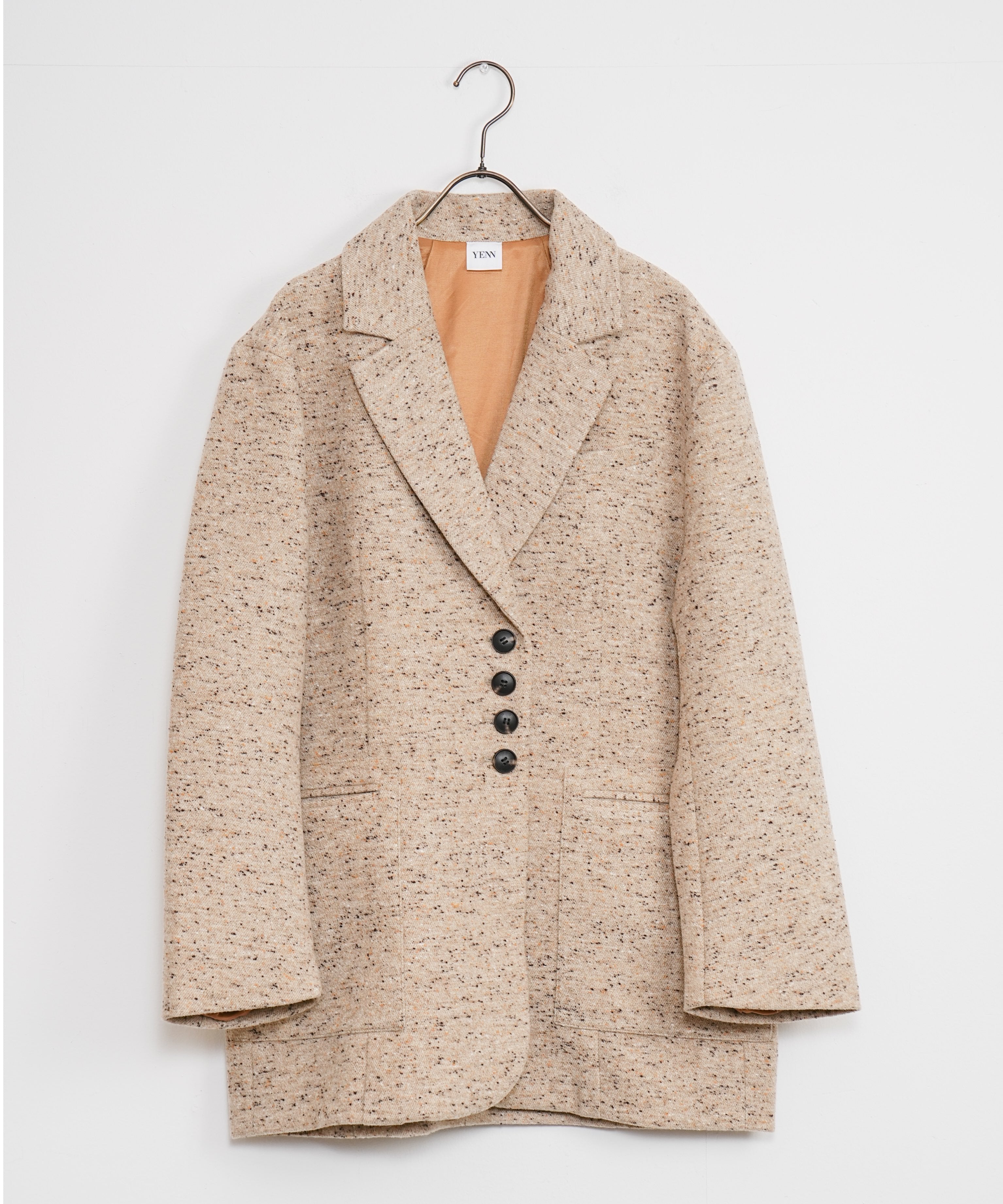 【YENN】WOOL TWEED BLAZER
