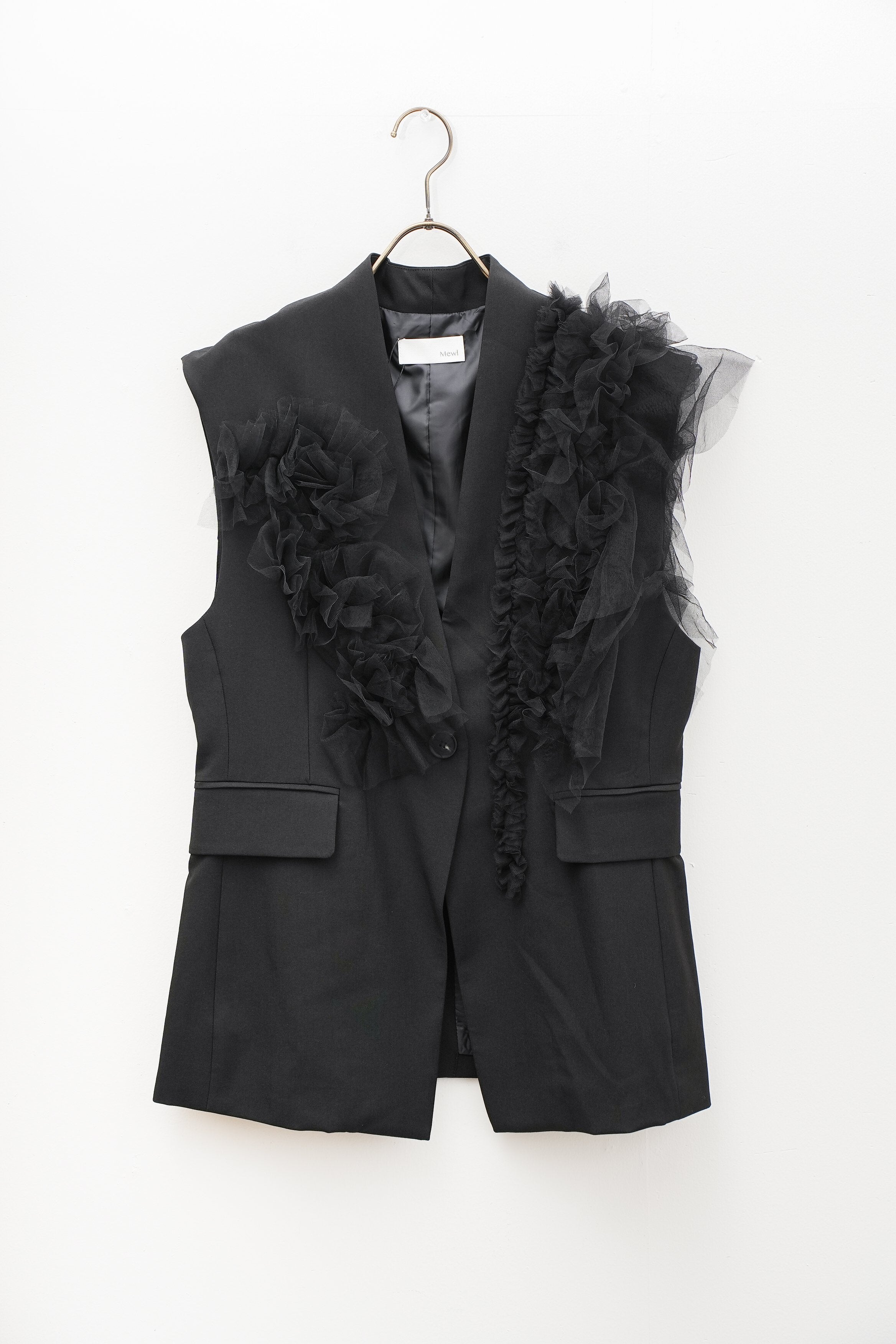 【Mewl】チュールフリルベスト_250809003689