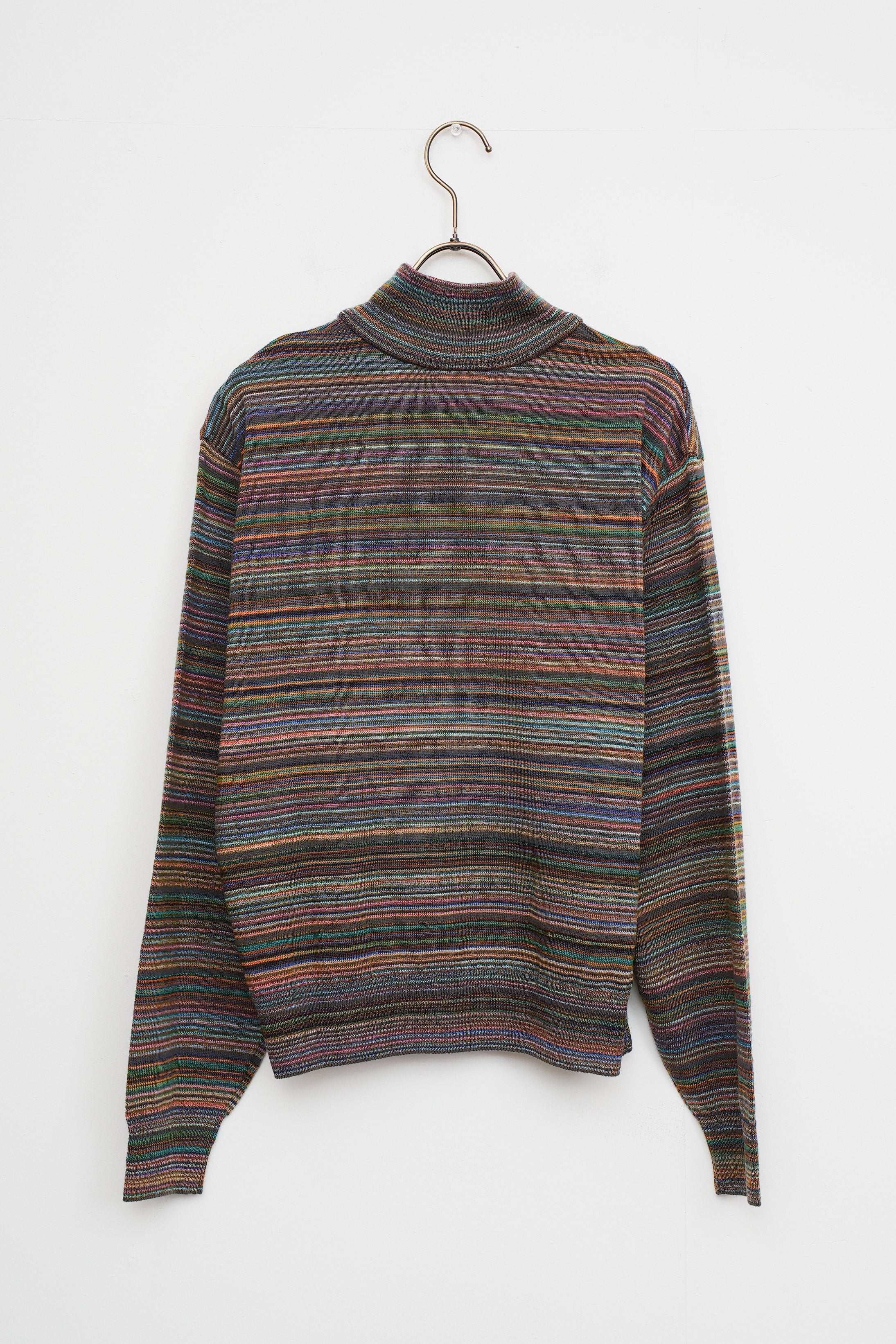 【COOHEM〈women's〉】MULTI KASURI TENJIKU KNIT PULLOVER_250802003310