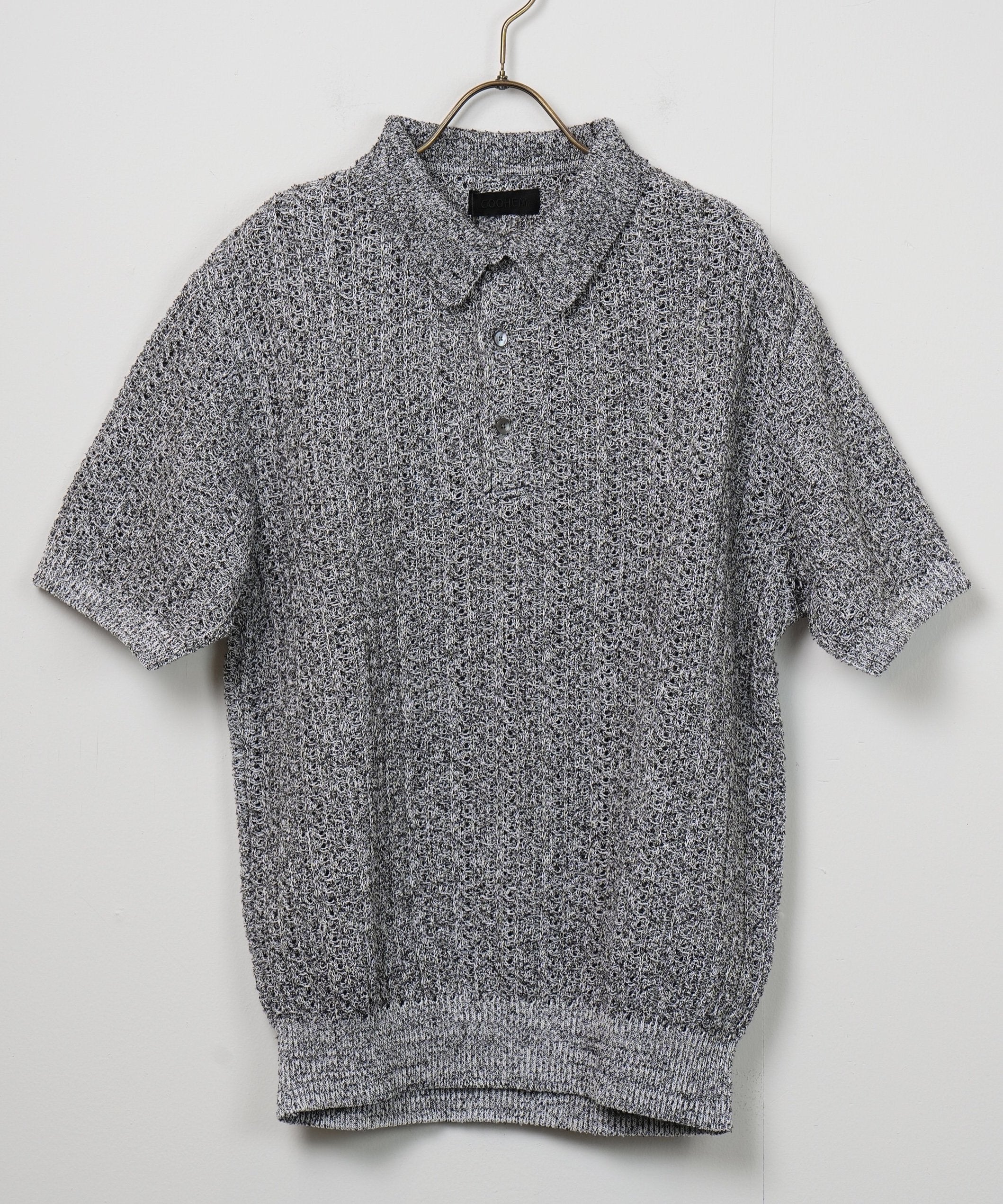 【COOHEM〈men's〉】SHADOW STRIPE KNIT P/L_250228003398