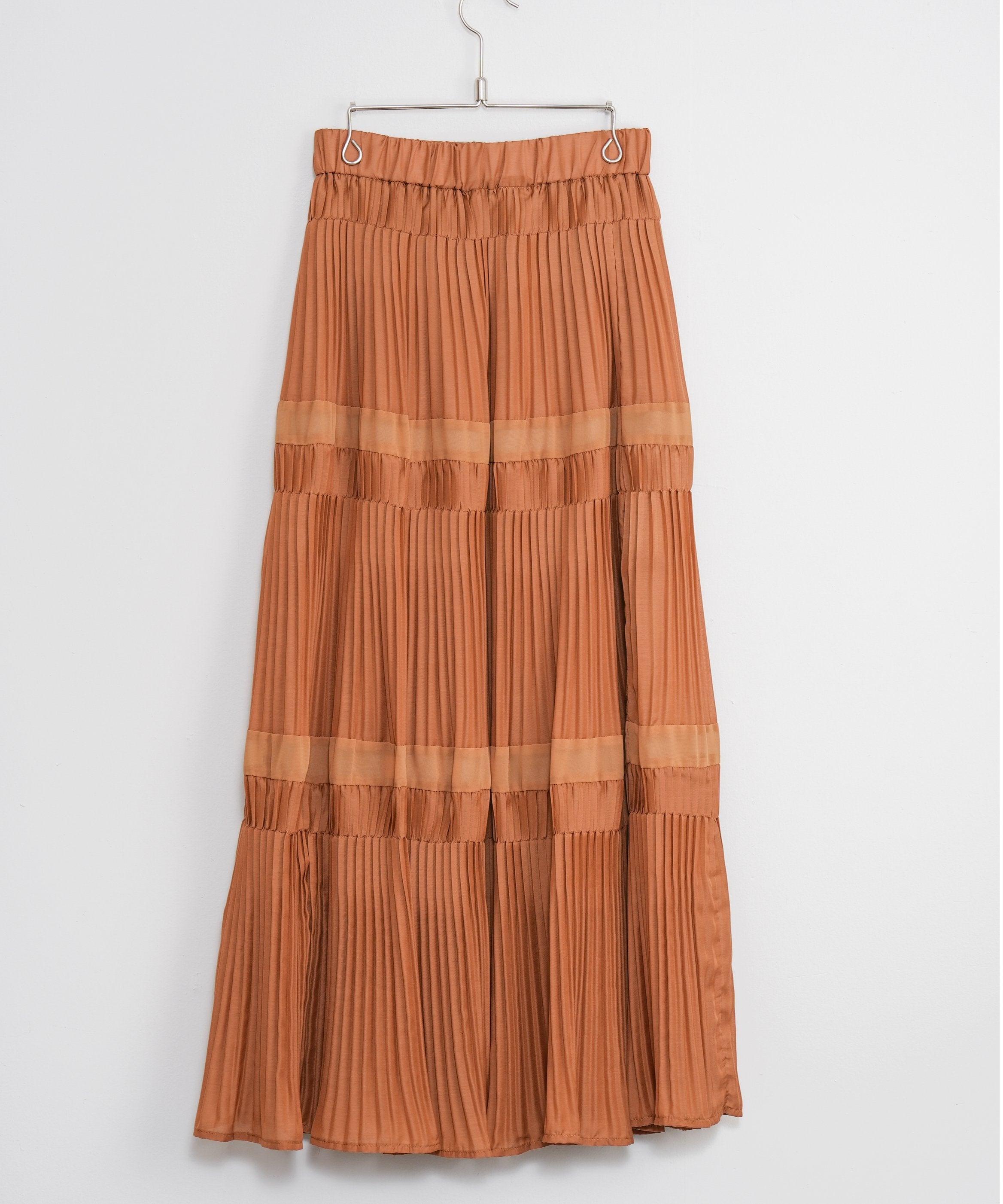 【Lallia Mù】ティアードプリーツスカート_240926003857