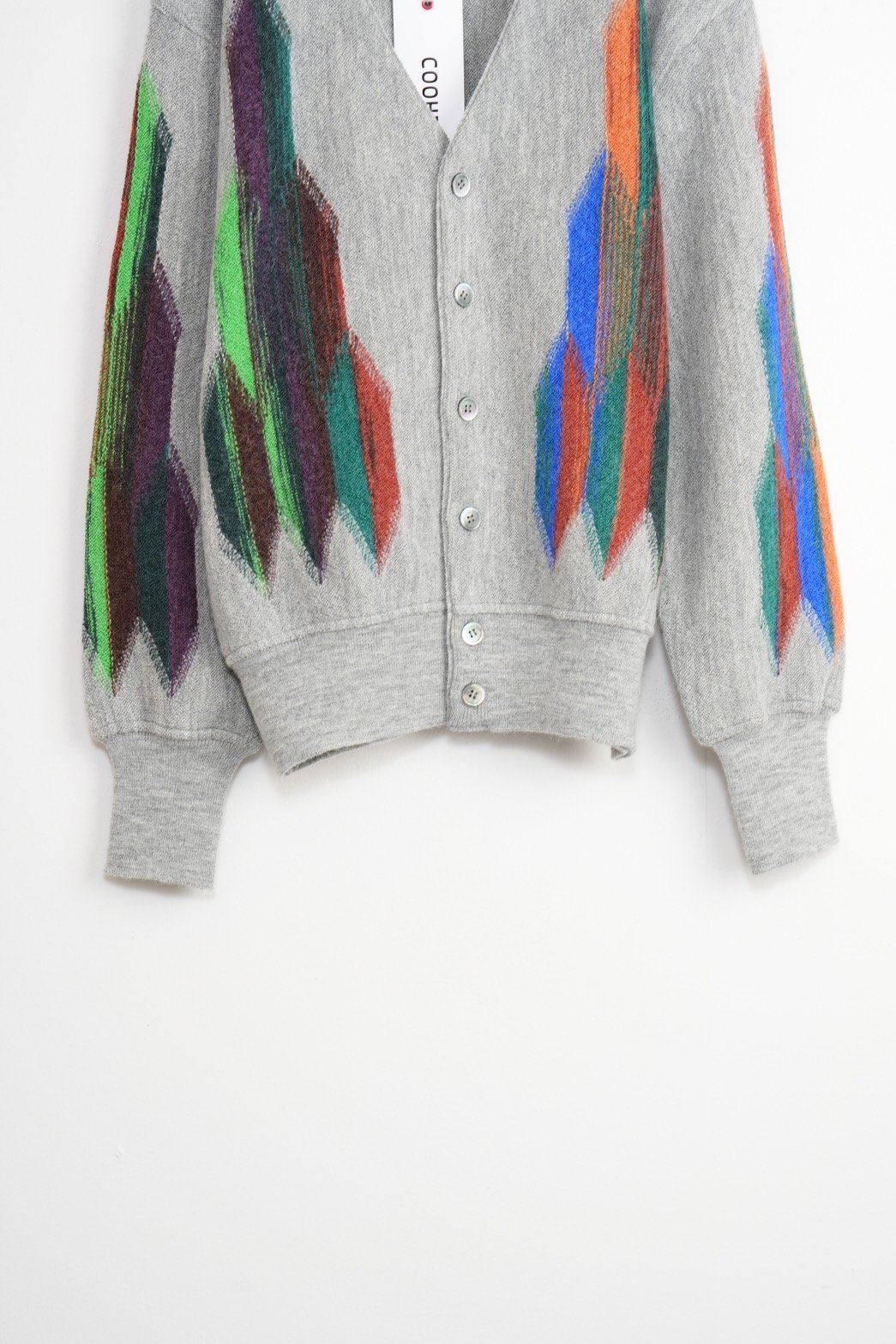 【COOHEM〈men's〉】WOOL ALPACA INTERSIA KNIT C/D_240903002220