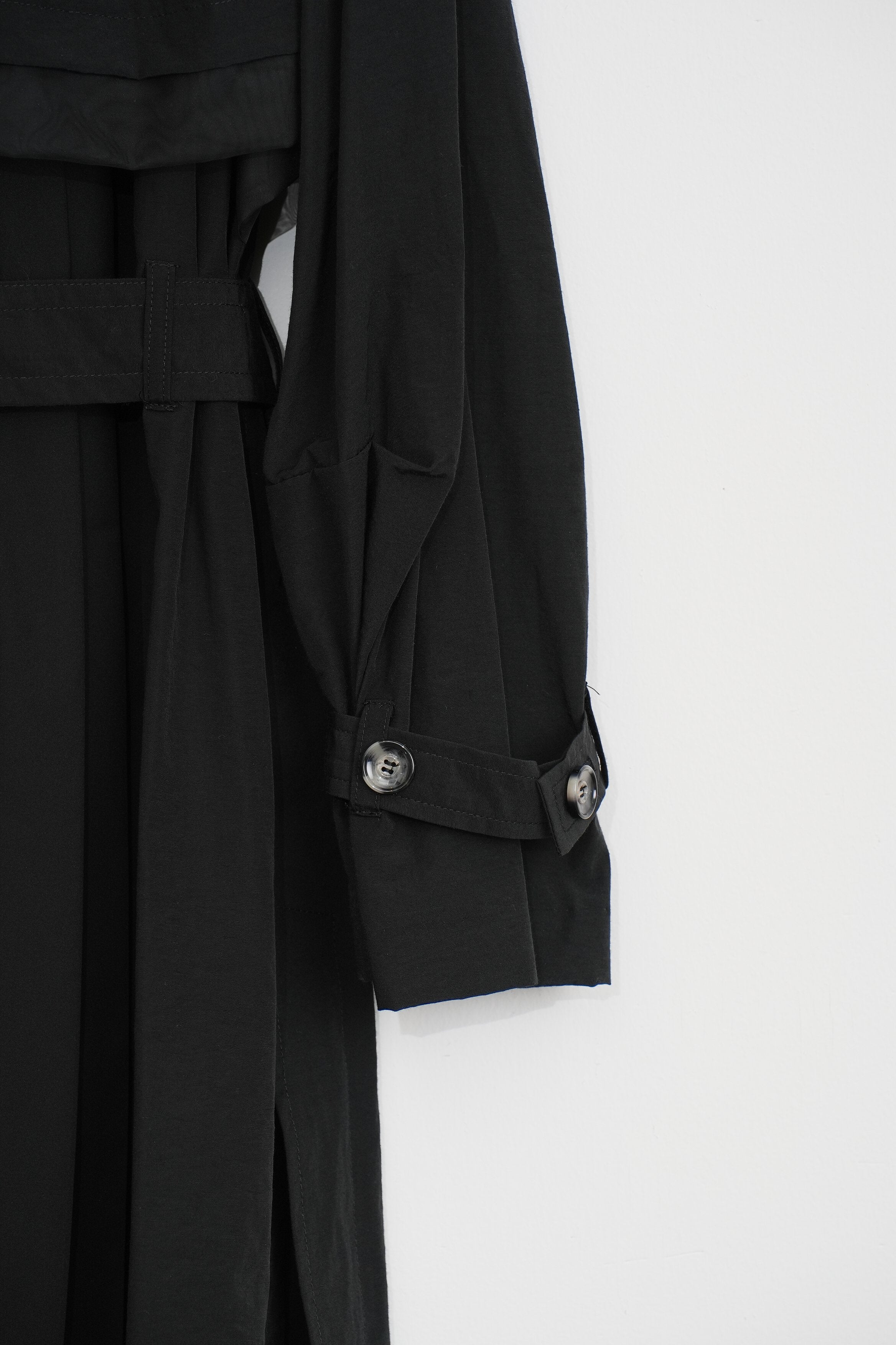 【Lallia Mù】デタッチスリーブミドルトレンチコート_240301008182