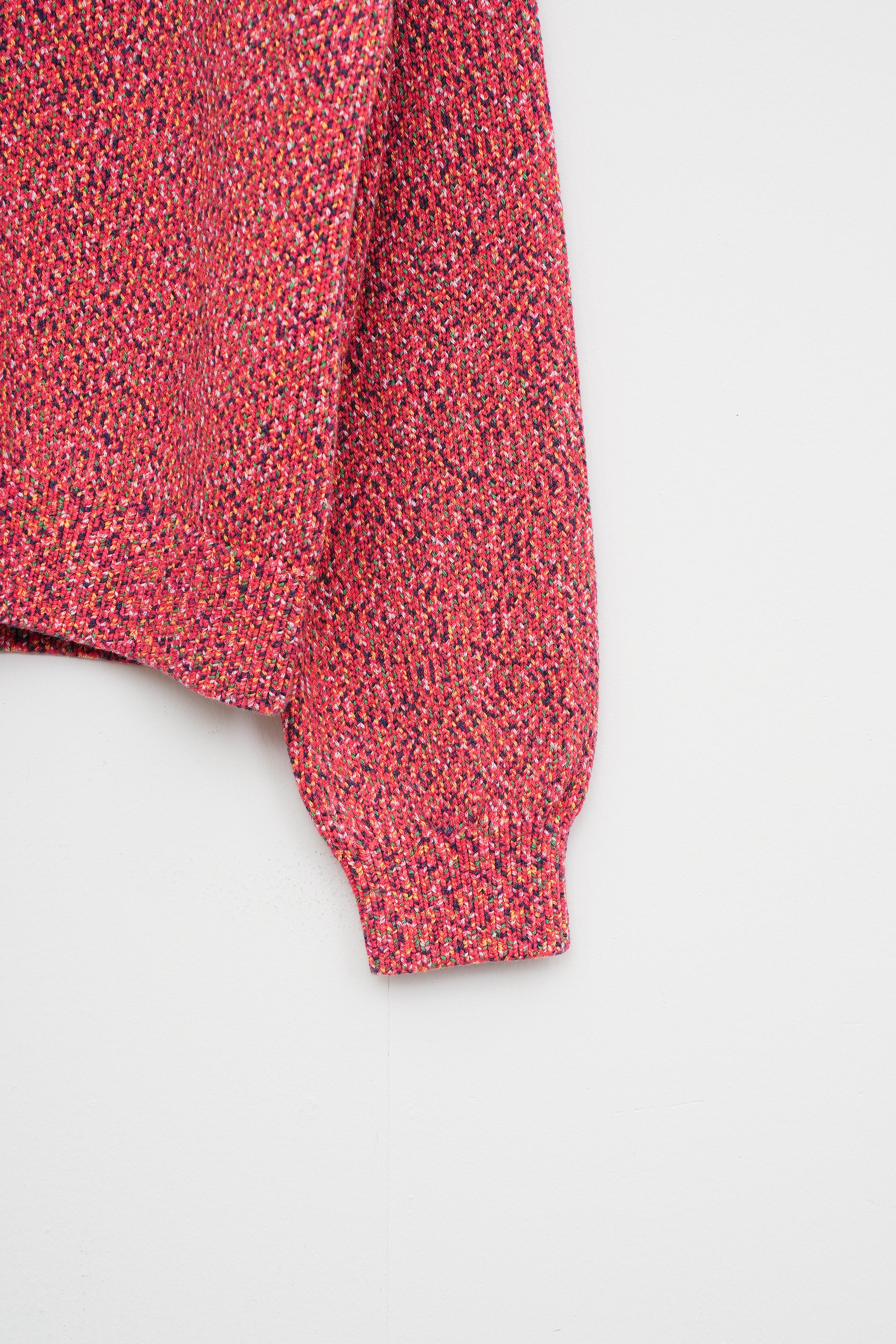 【COOHEM〈women's〉】FLECKED COTTON KNIT CARDIGAN_250802003313